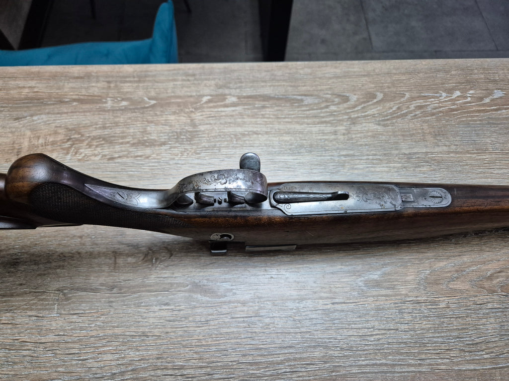 Carabina Krieghoff, cal 7x64, teava 65cm, magazie in pat
