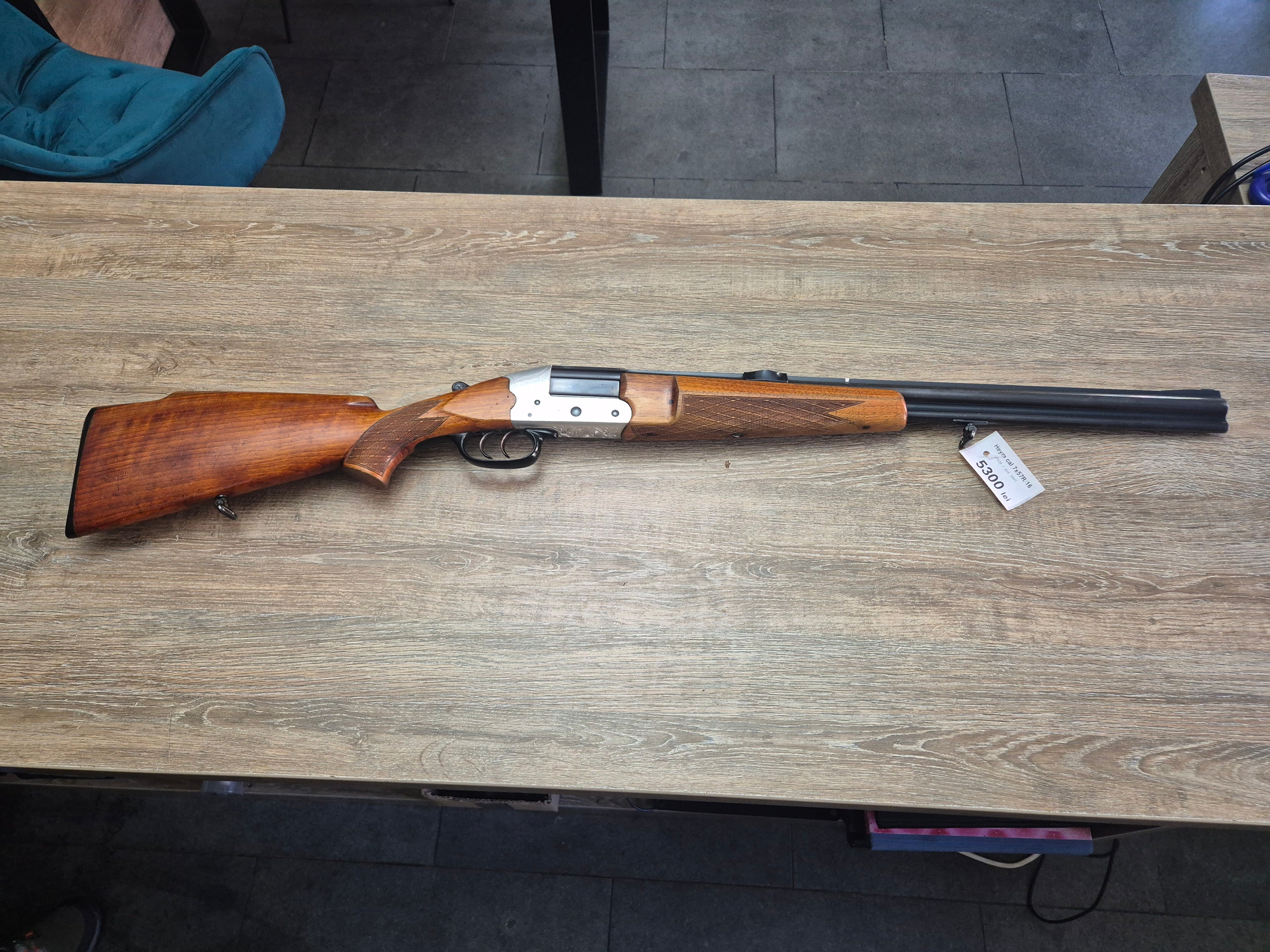 Mixta Heym, cal 7x57R/16, tevi 60, greutate 2.55kg