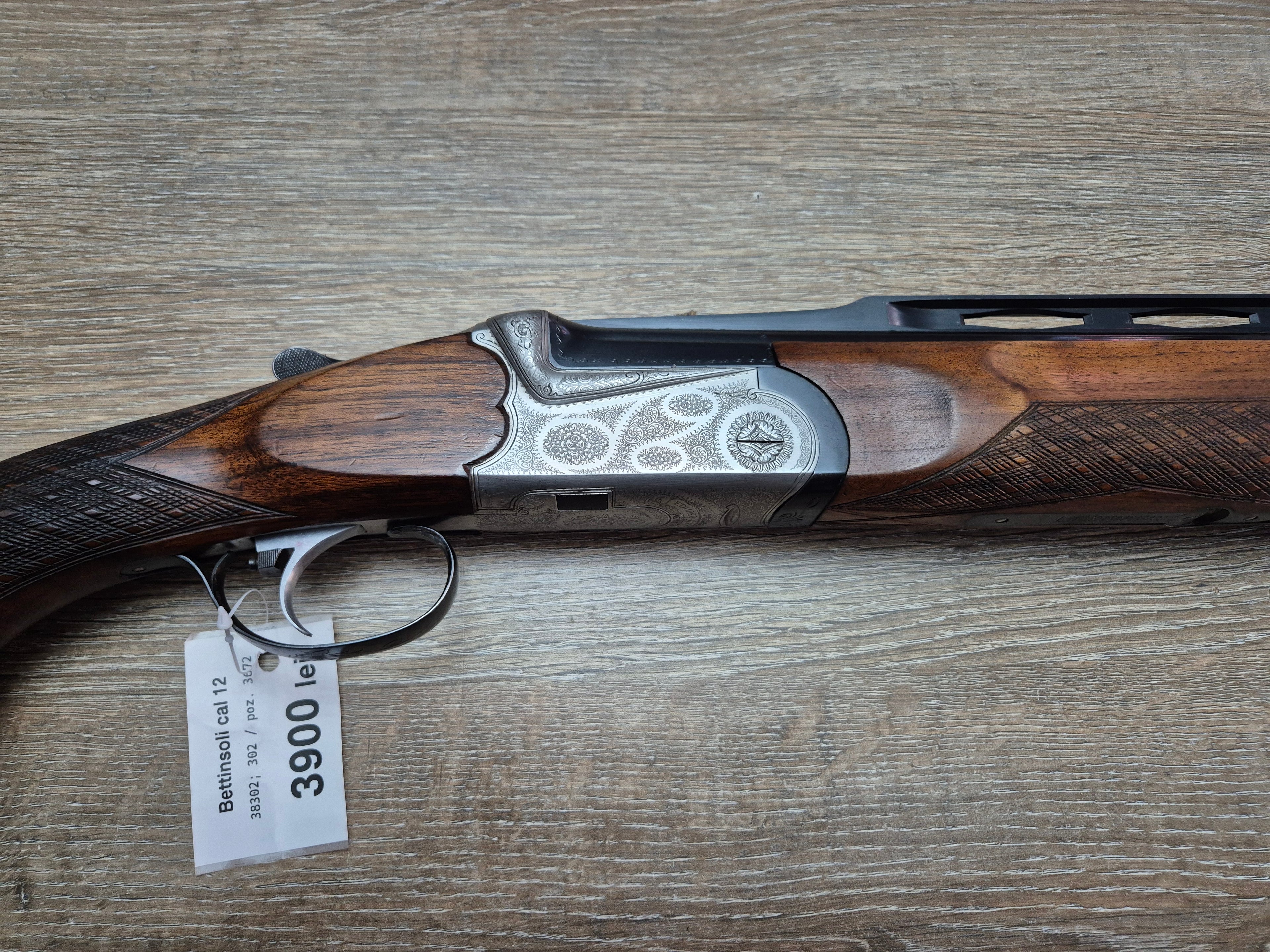 Bock Bettinsoli, cal 12, tevi 76cm, ejectoare