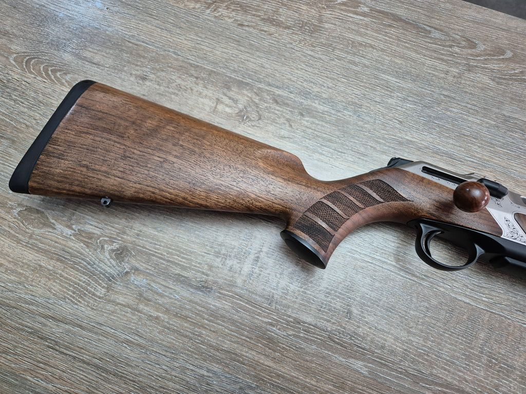 Carabina Merkel RX Helix Wildboar, cal 30-06, teava fluted 53cm, lemn grad 4