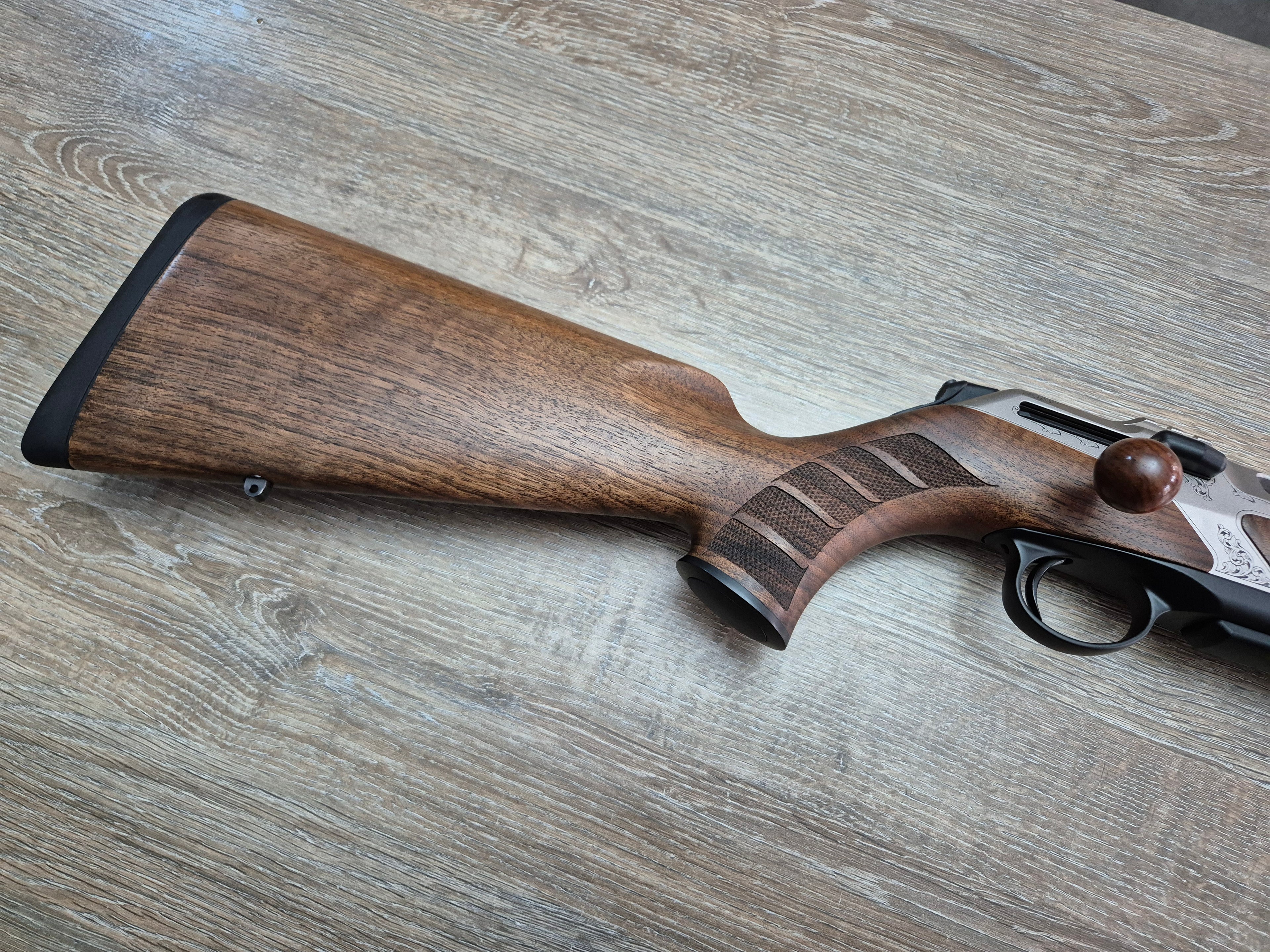 Carabina Merkel RX Helix Wildboar, cal 30-06, teava fluted 53cm, lemn grad 4