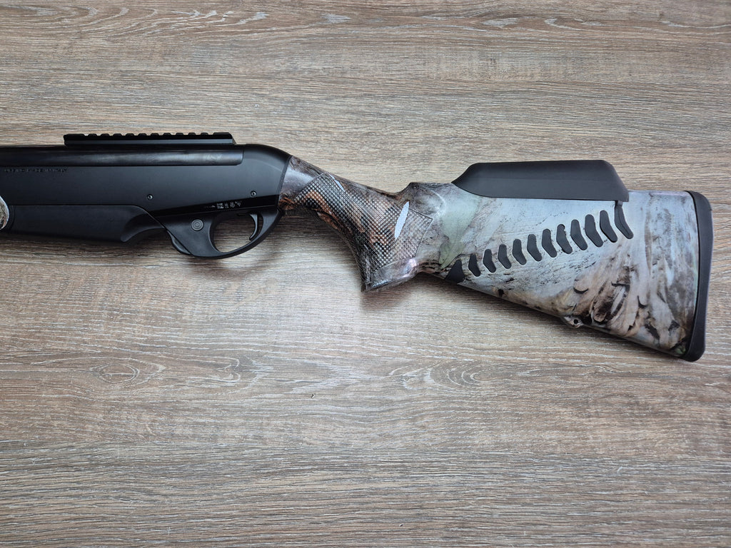 Carabina semiaut Benelli Argo, cal 9,3x62, 56cm, pat sintetic camo