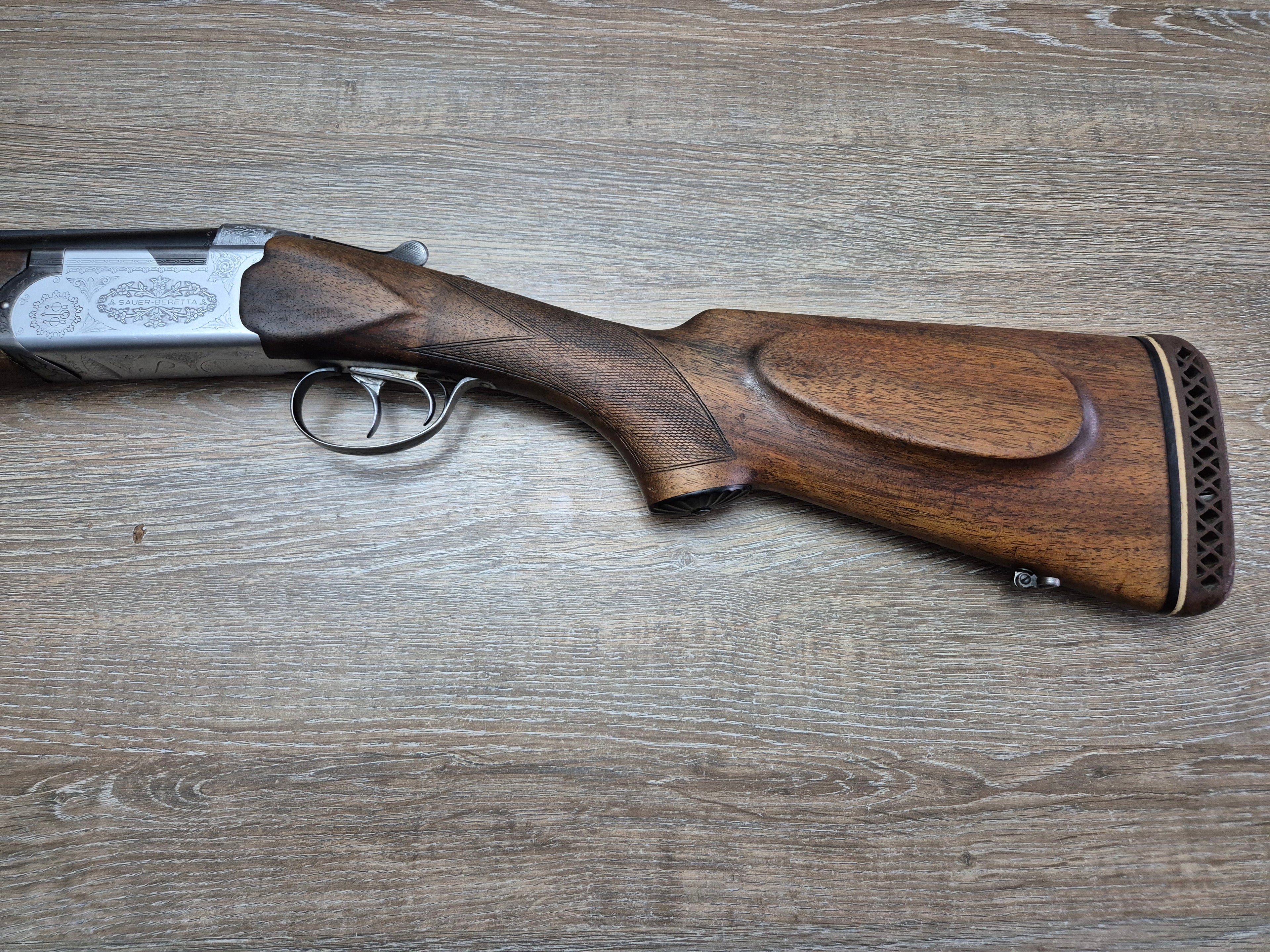Bock Sauer-Beretta, cal 12, tevi 71cm, cu tevi de schimb
