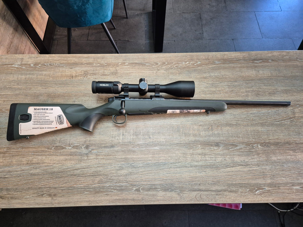 Mauser M18 Waldjagd cal 270 win + Luneta Noblex 3-18x56
