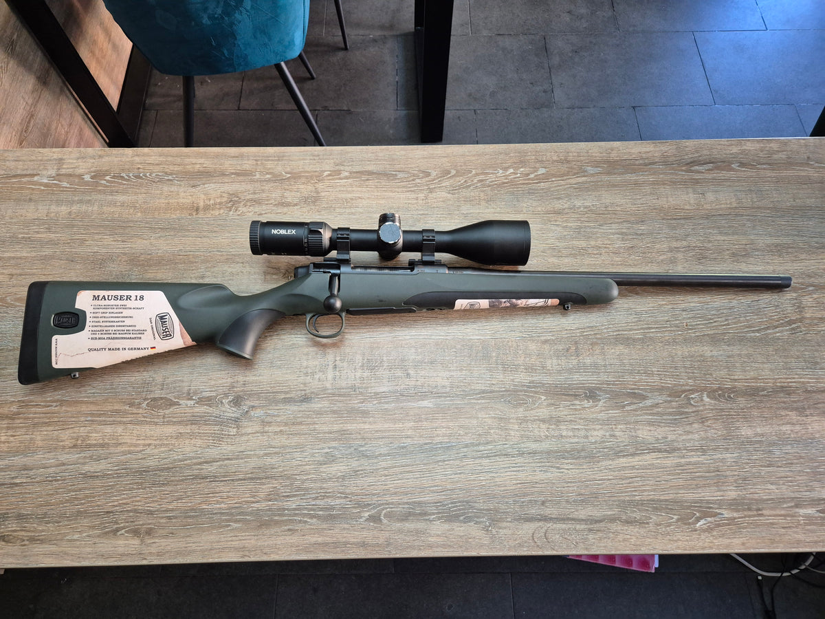 Mauser M18 Waldjagd cal 270 win + Luneta Noblex 3-18x56
