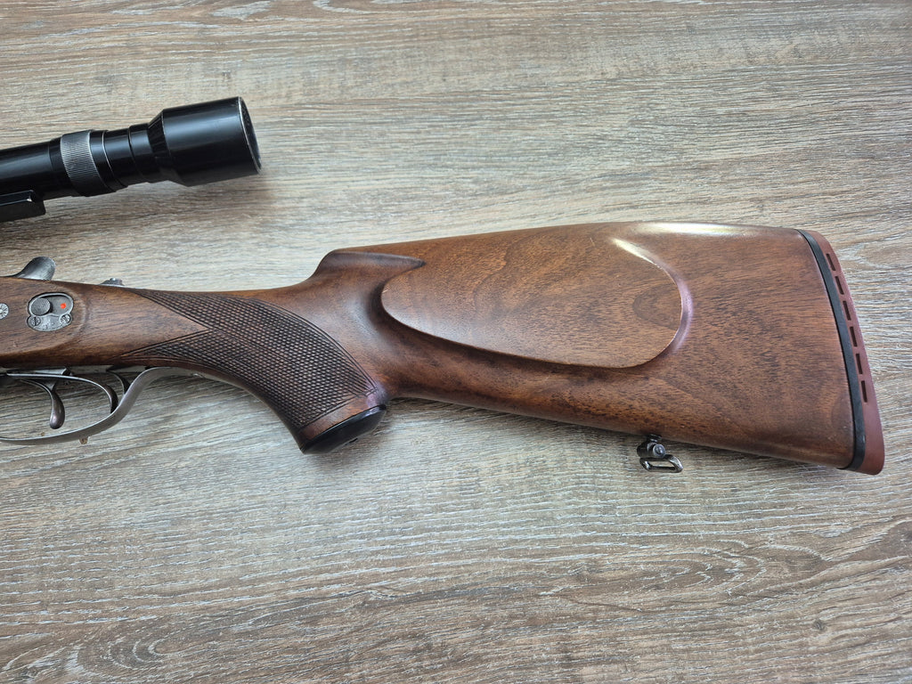 Drilling Krieghoff, cal 8x57JRS/12, tevi 55cm, luneta clasica