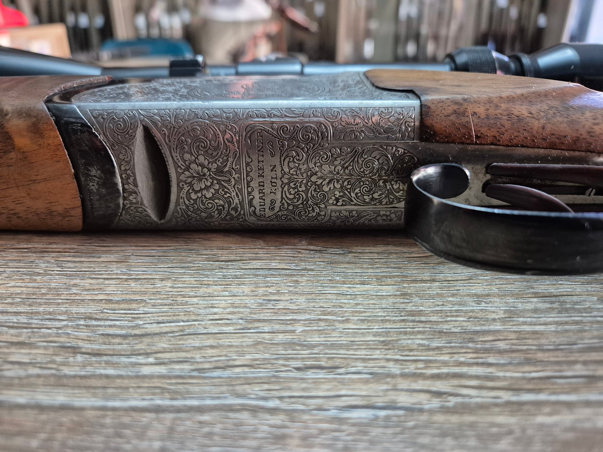 Mixta Eduard Kettner, cal 7x65R/12, tevi 65, luneta 3-9x40