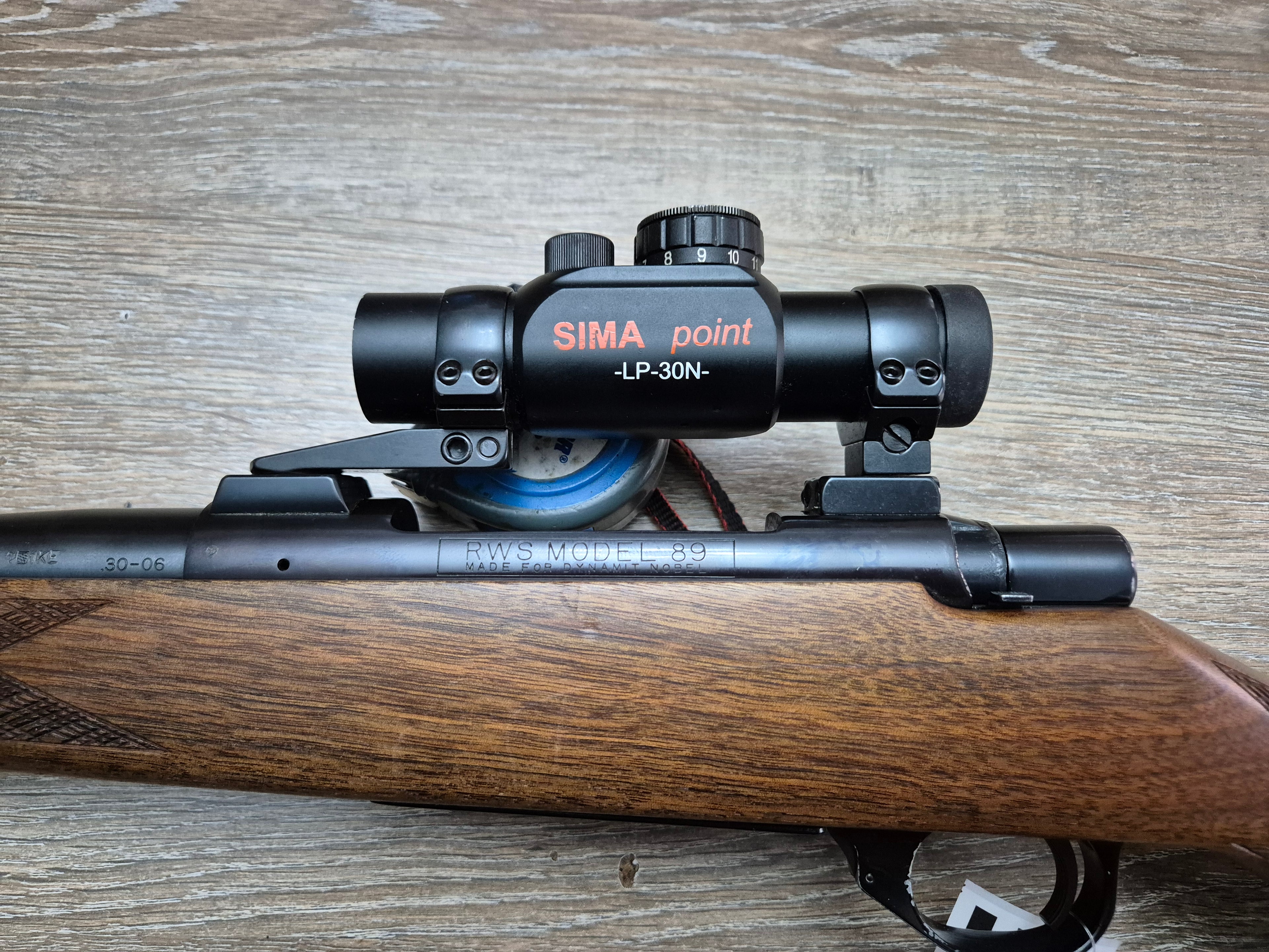 Carabina RWS 89, cal 30-06, 56cm, dispozitiv de ochire
