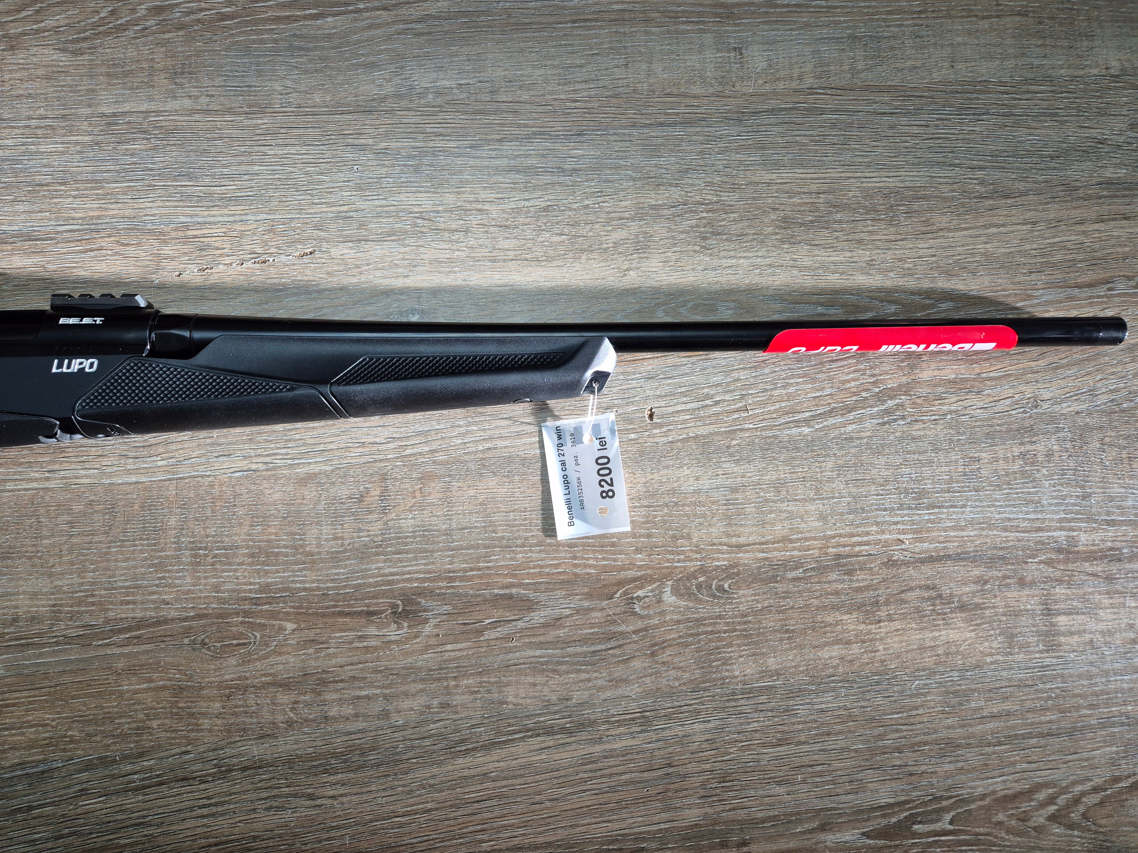 Carabina Benelli Lupo cal 270 win, 56cm, pat sintetic, filet