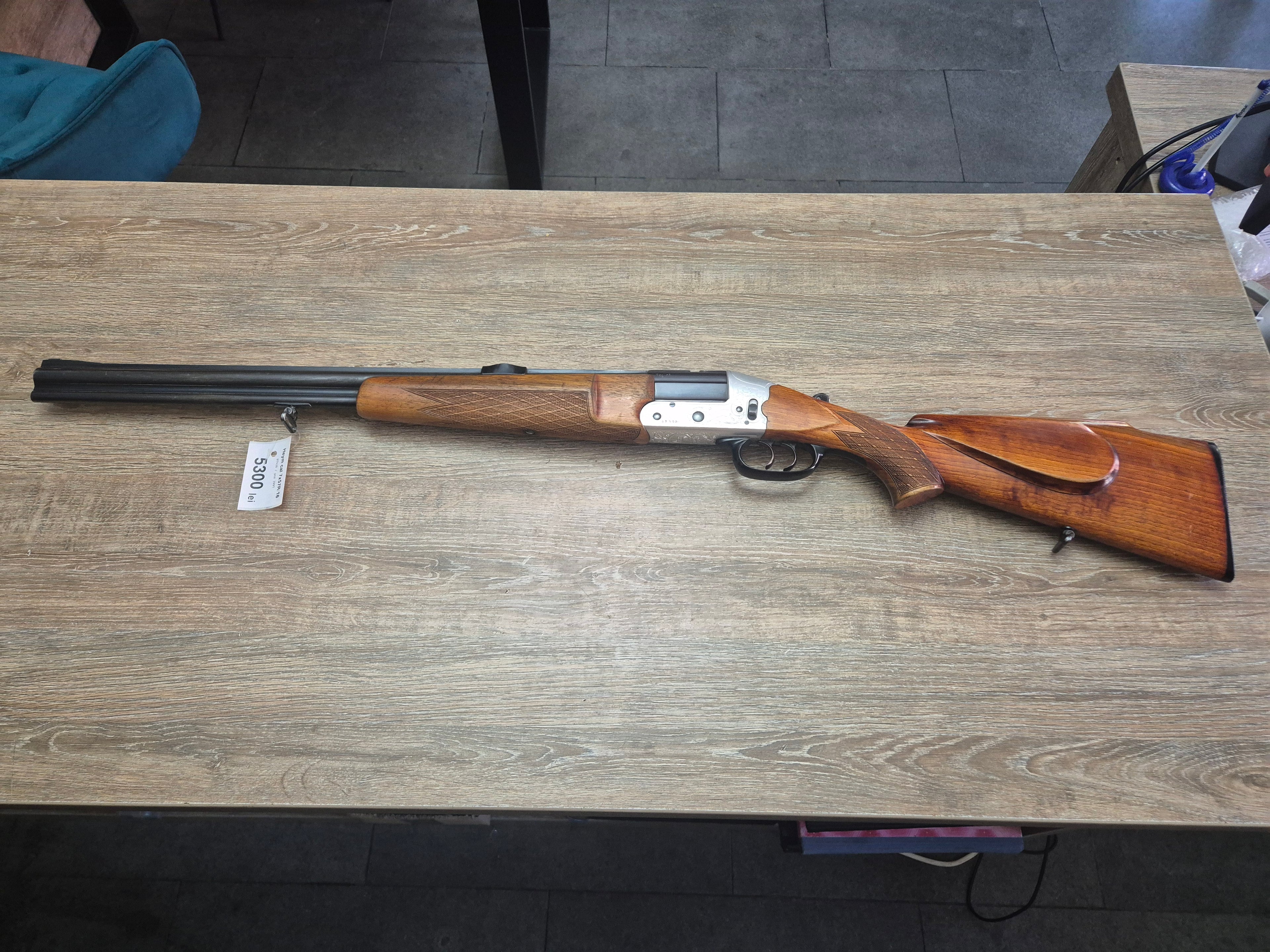 Mixta Heym, cal 7x57R/16, tevi 60, greutate 2.55kg