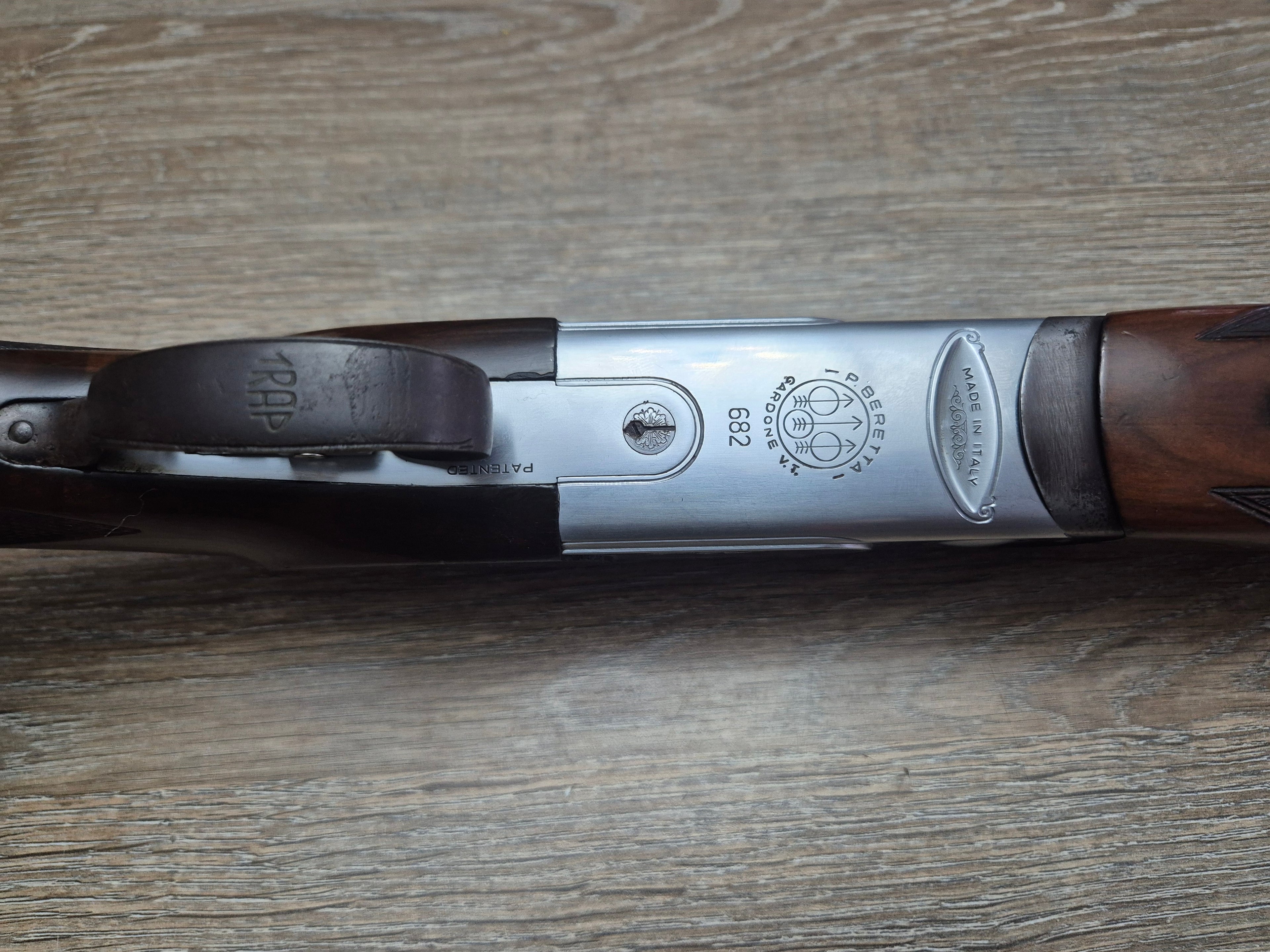 Bock Beretta 682, cal 12/70, tevi 75cm, ejectoare