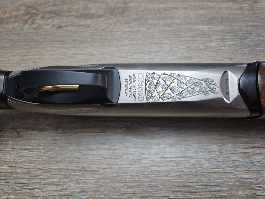 Bock Benelli 828S Silver, cal 12/76, 71cm