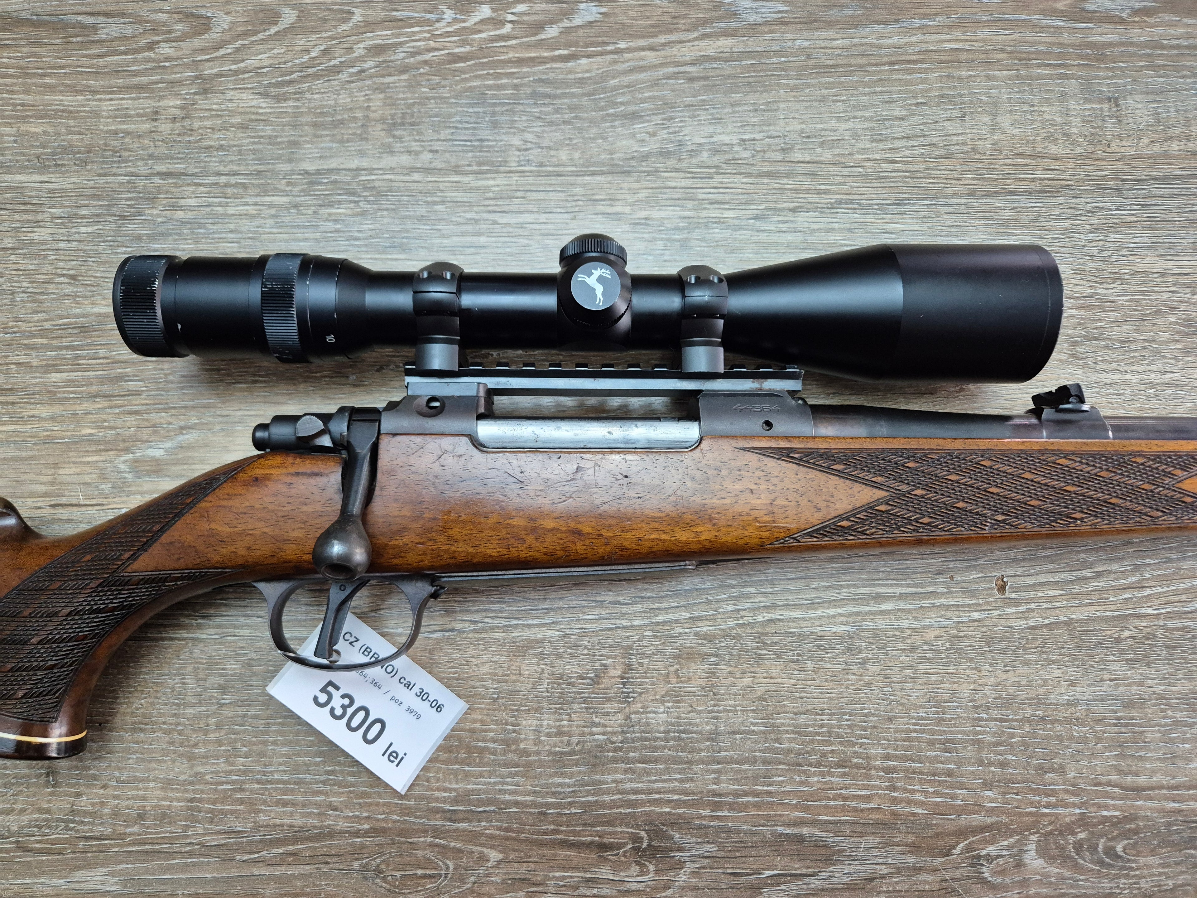 Carabina BRNO (CZ), cal 30-06, 60cm, sina weaver