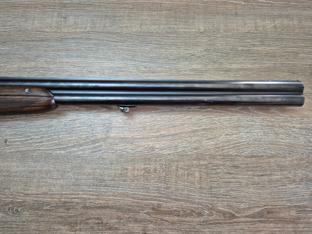 Bock Holeček (Manufact.), cal 16, tevi 65 cm, pat stil englezesc