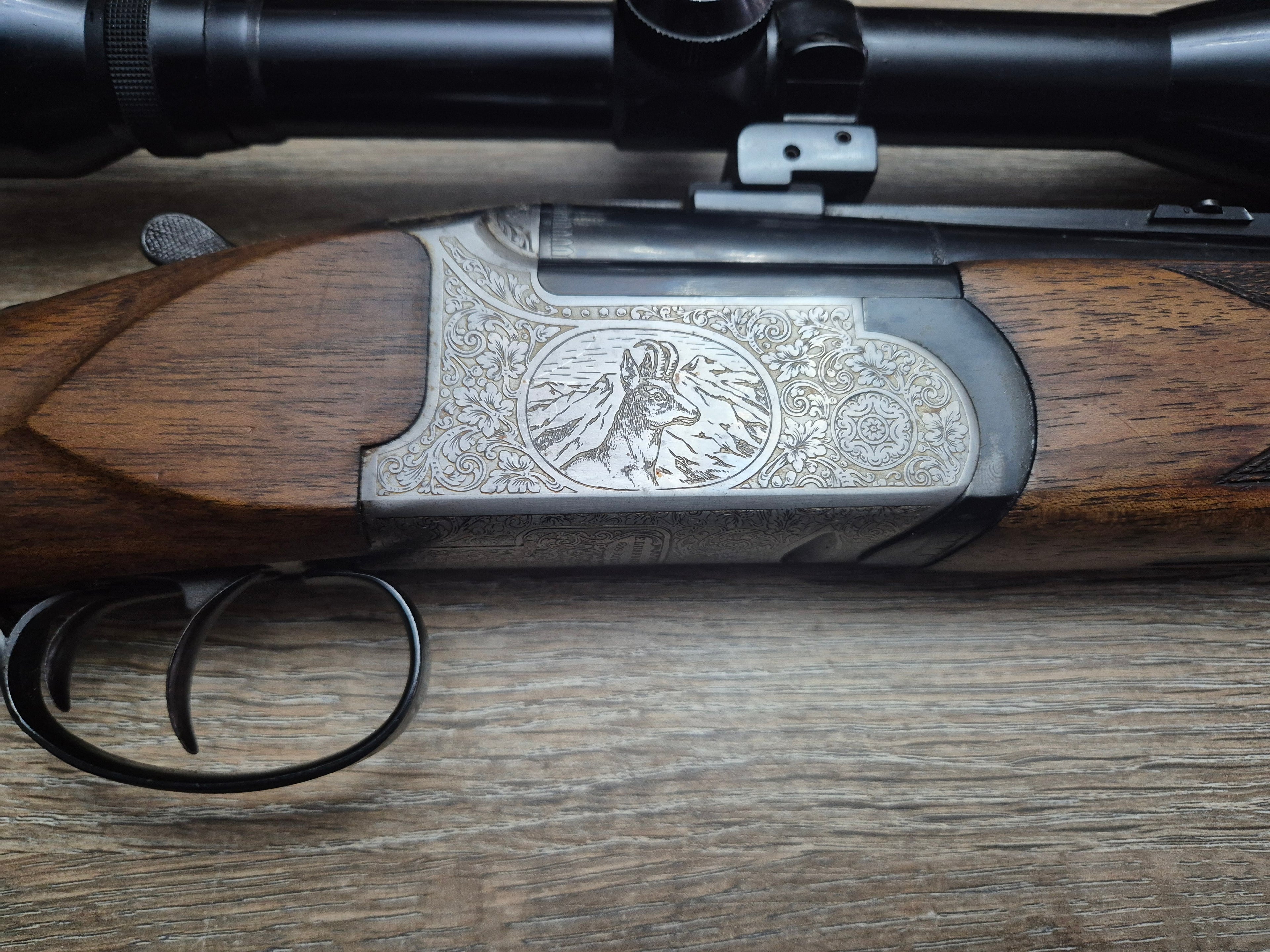 Mixta Eduard Kettner, cal 5,6x50R Mag/12, tevi 65cm