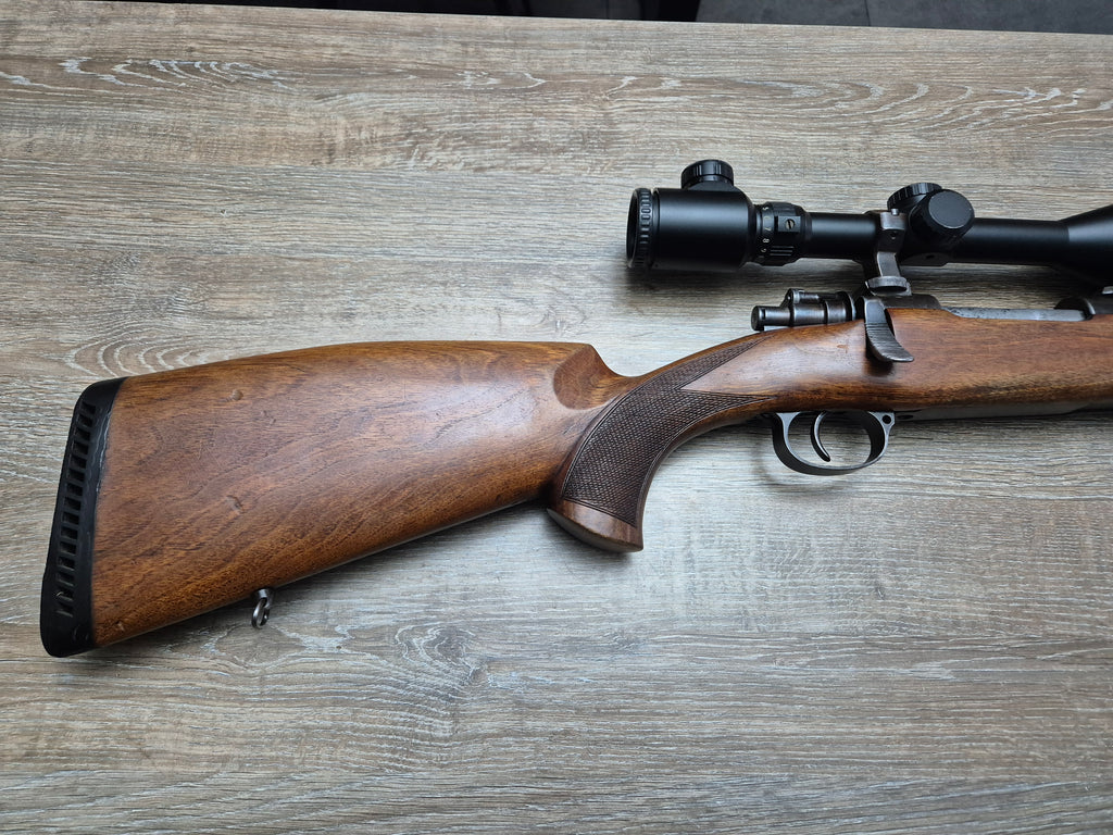 Carabina Steyr, cal 7x57, teava 64cm, luneta 3-12x50