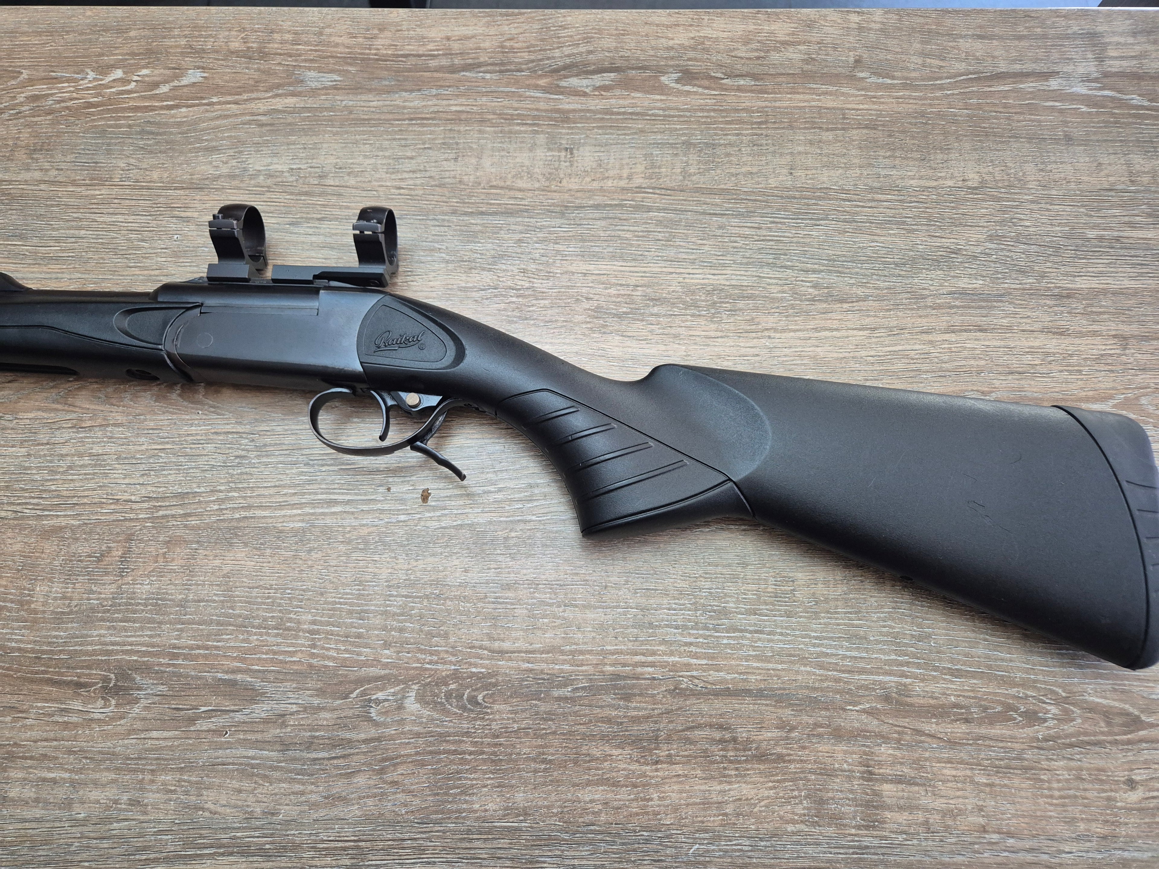 Carabina basculanta Baikal IZH18MN cal 30-06, 60cm, montura