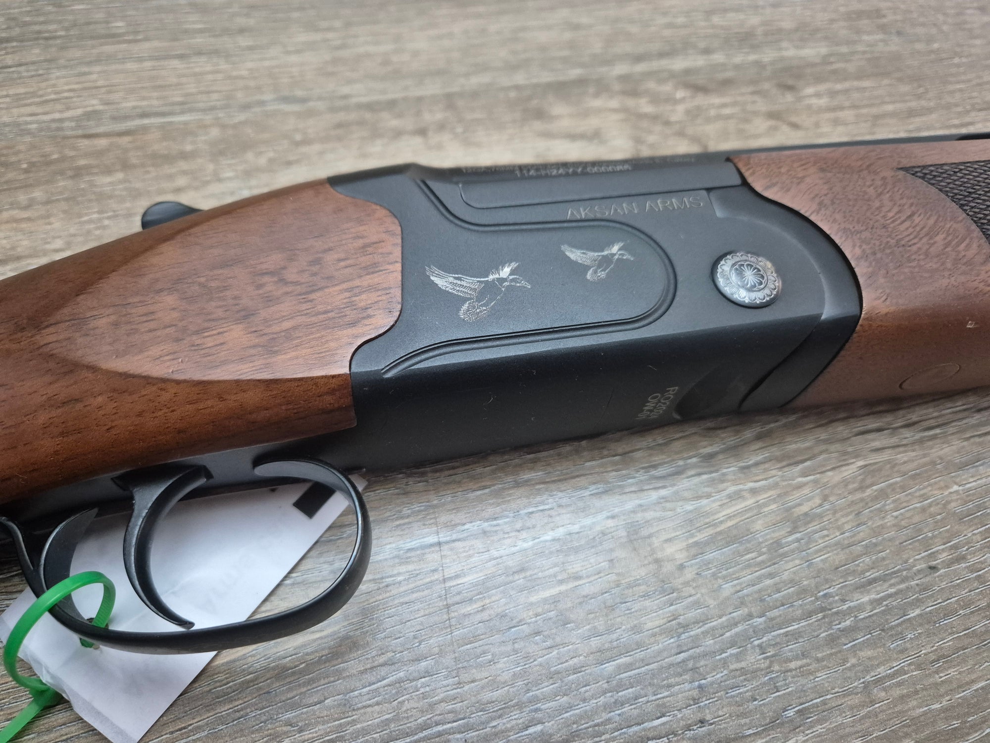 Bock Aksan Arms, cal 12/76, tevi 72cm, pat lemn, black