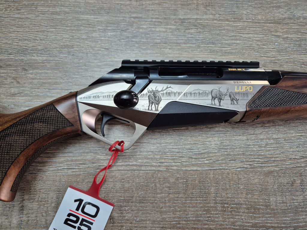 Carabina Benelli Lupo Deluxe cal 308 win, 56cm, pat lemn, gravuri