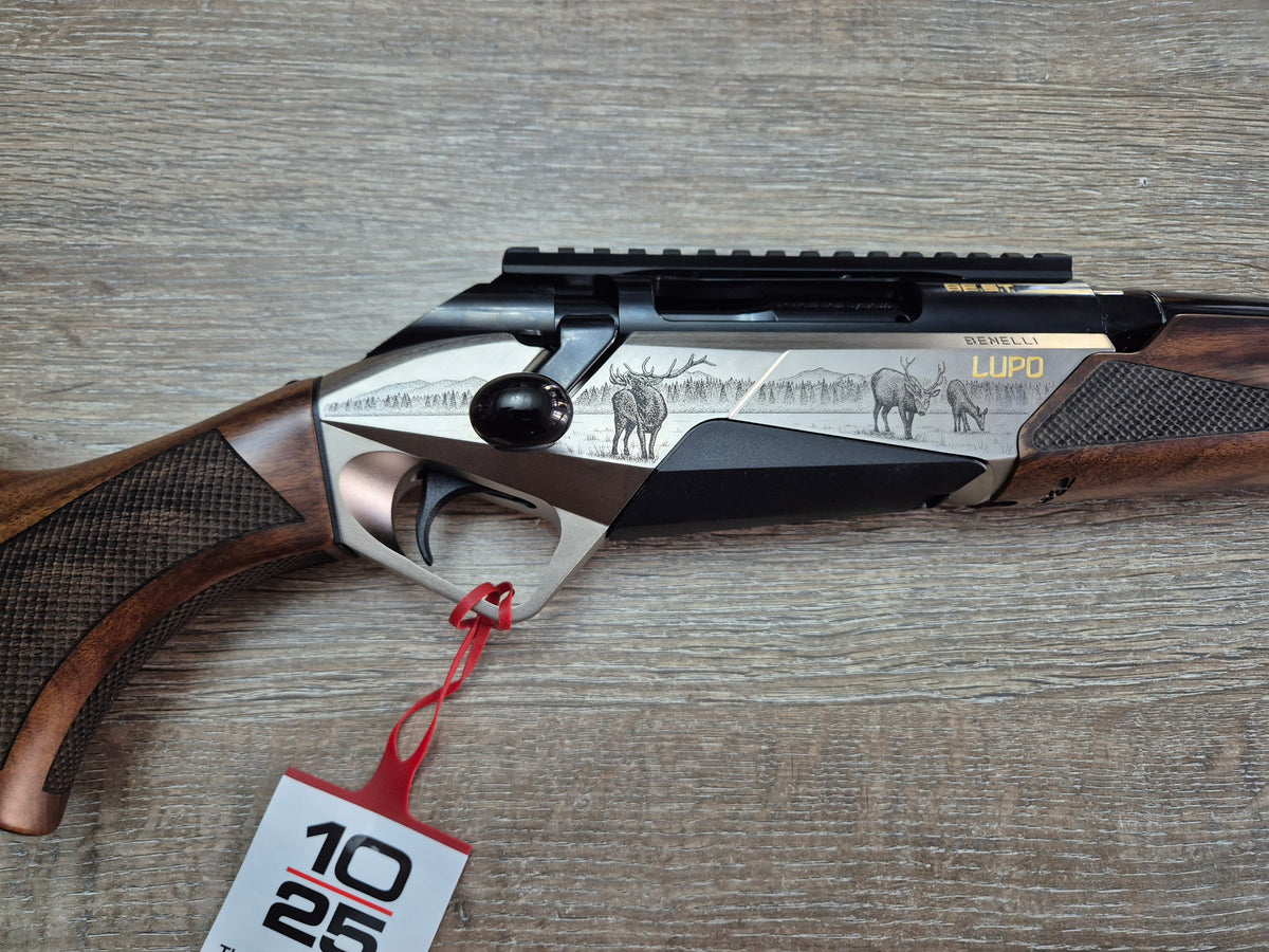 Carabina Benelli Lupo Deluxe cal 308 win, 56cm, pat lemn, gravuri