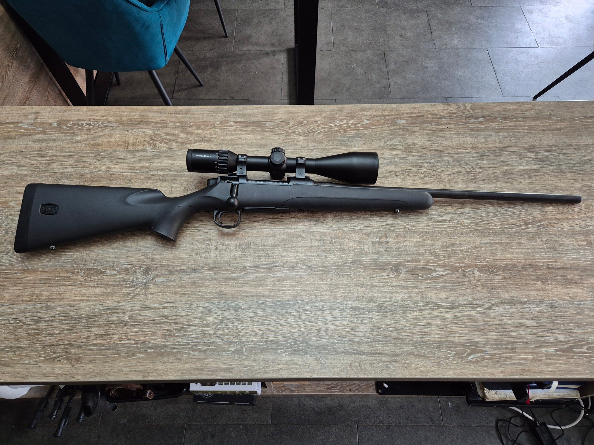 Mauser M18 cal 308 win + Luneta Vector Optics 2.5-15x56