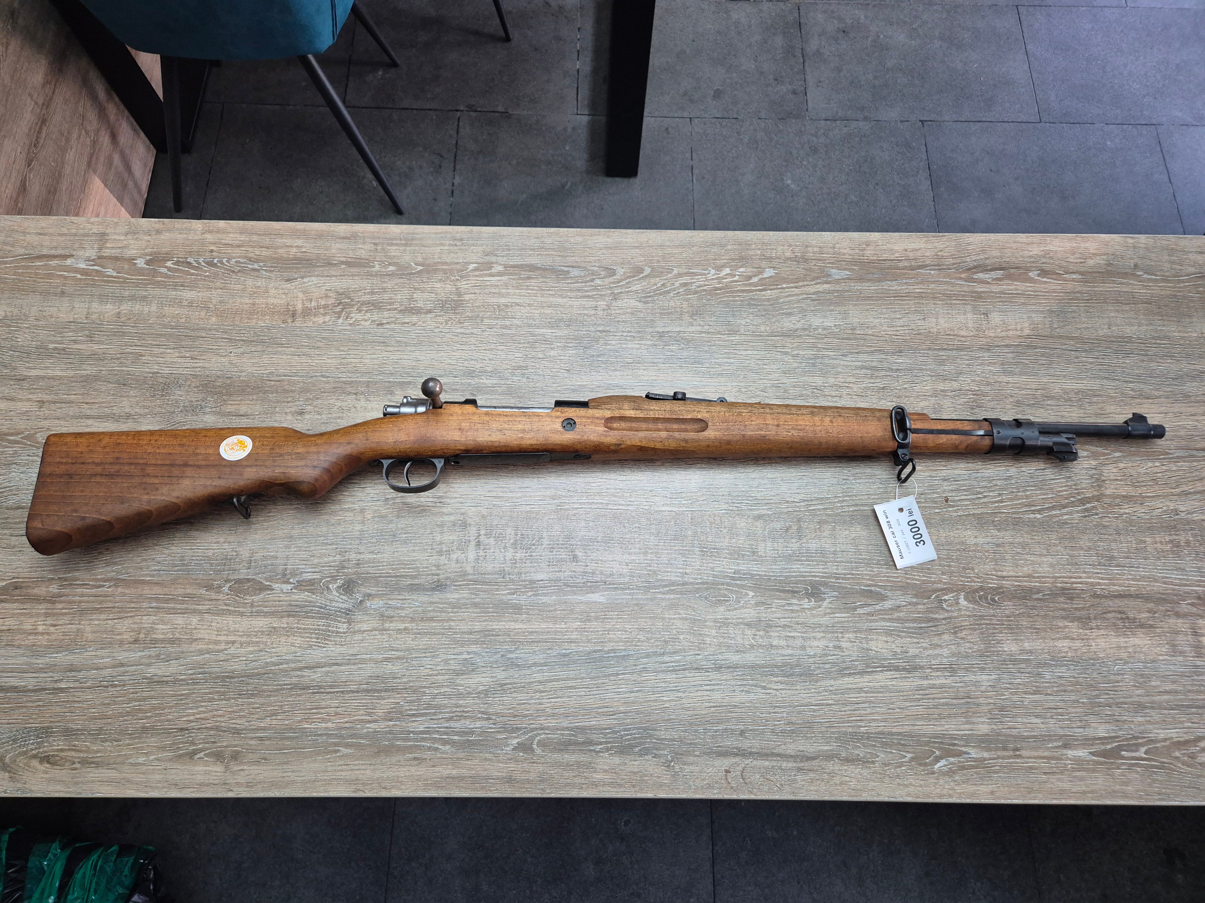 Mauser Karabiner 98k, cal 308 win, dupa al doilea razboi mondial, cătări