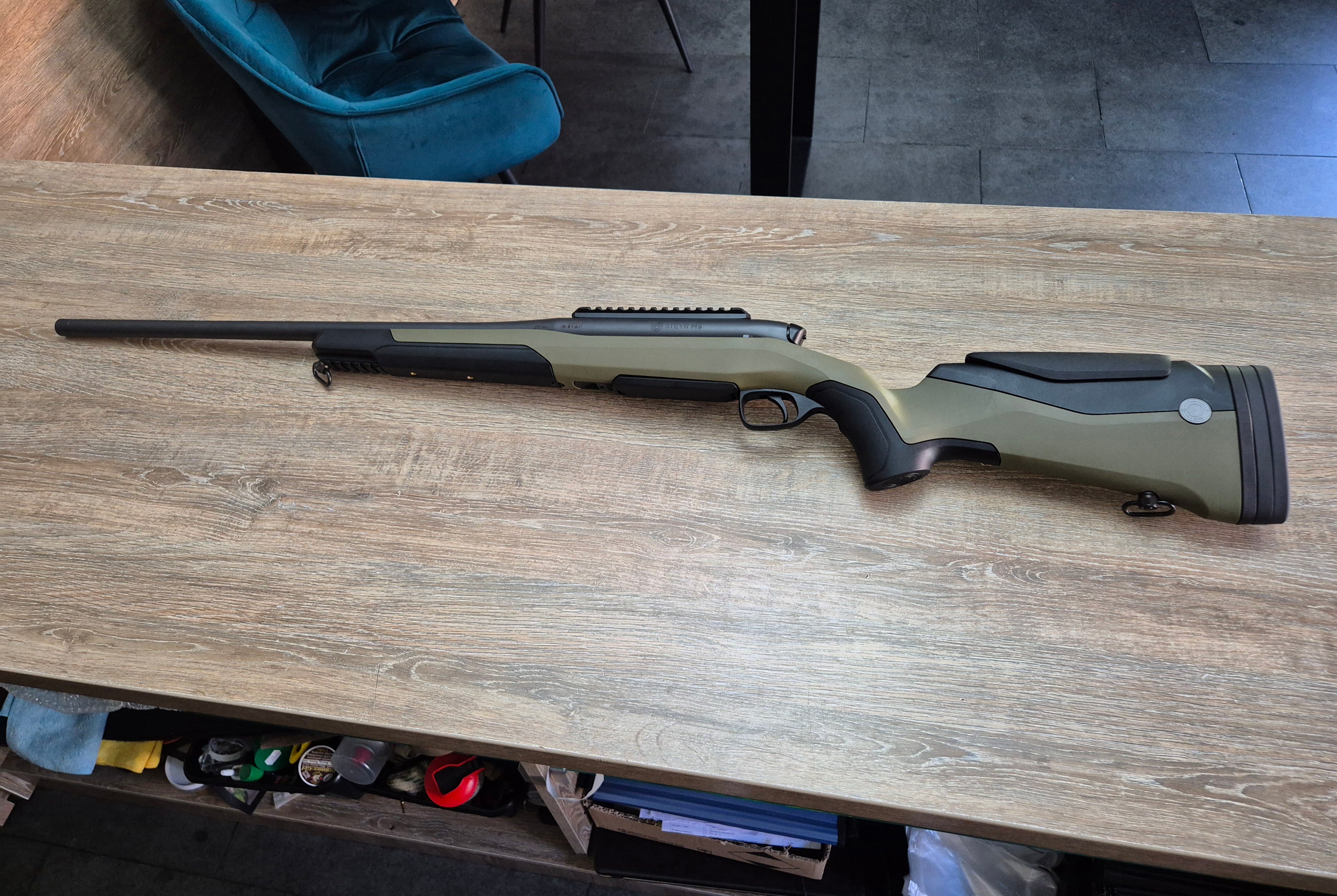 Carabina Steyr MS Wild, cal 270 win, 56cm, obrazar, sina picatinny