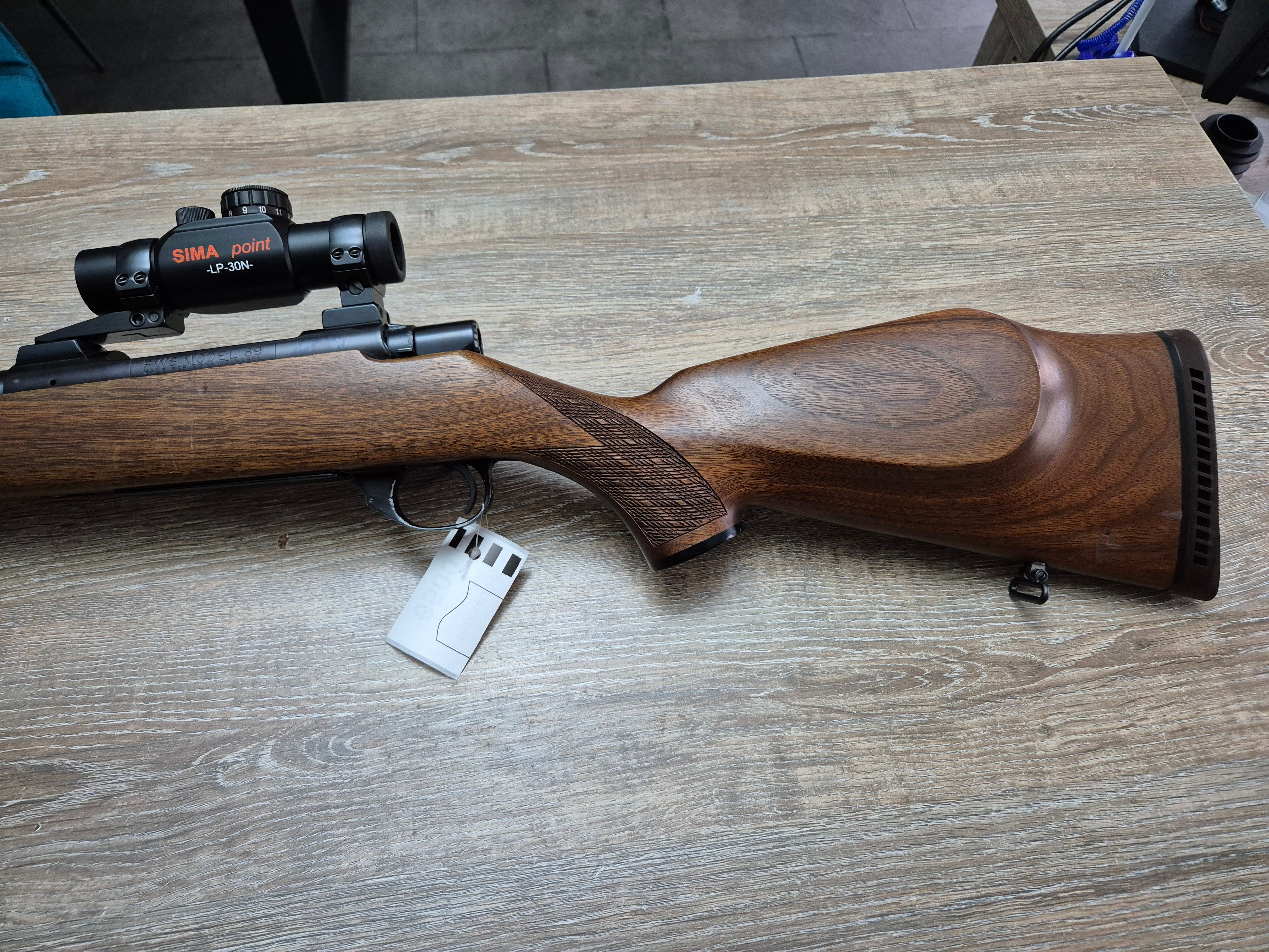 Carabina RWS 89, cal 30-06, 56cm, dispozitiv de ochire