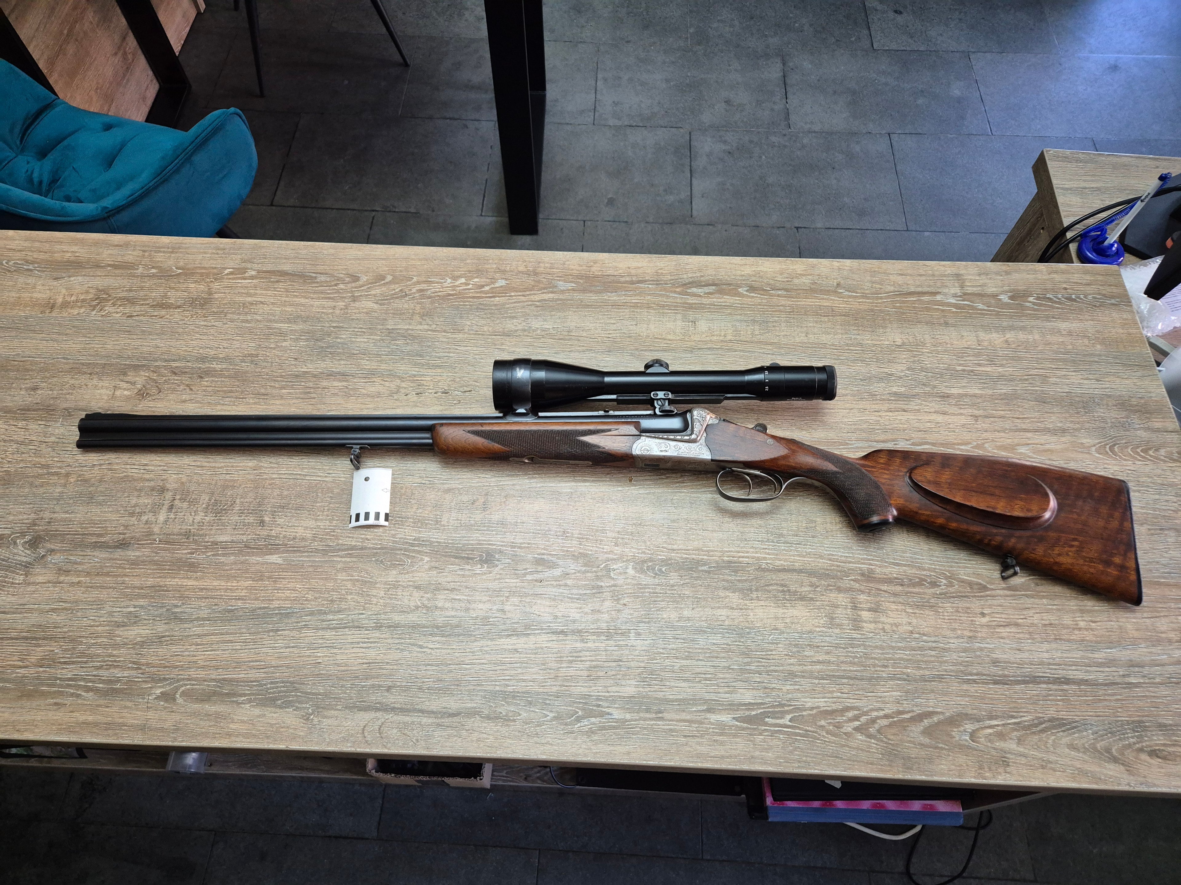 Mixta Sauer&Sohn, cal 7x57R/16, an 1961, Zeiss Diavari 2.5-10x52