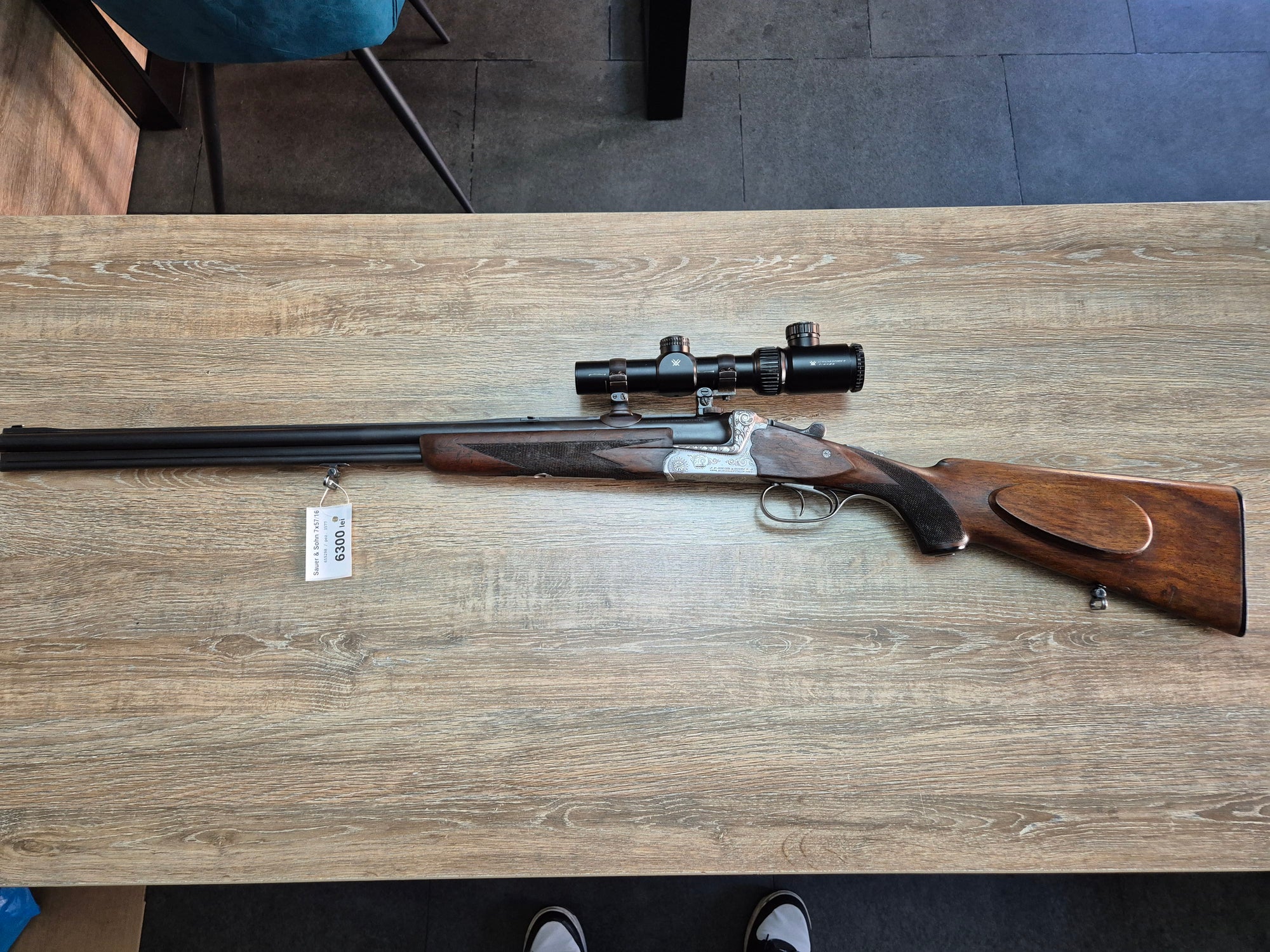 Mixta Sauer&Sohn, cal 7x57R/16, tevi 65, luneta Vortex 1-4x24