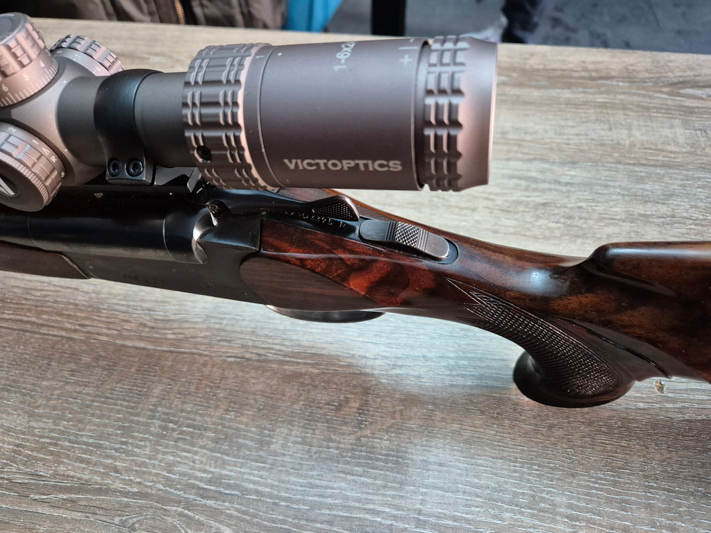 Dublu Express Baikal MP-221, cal 45-70 Govt, tevi 60cm, luneta 1-6x24