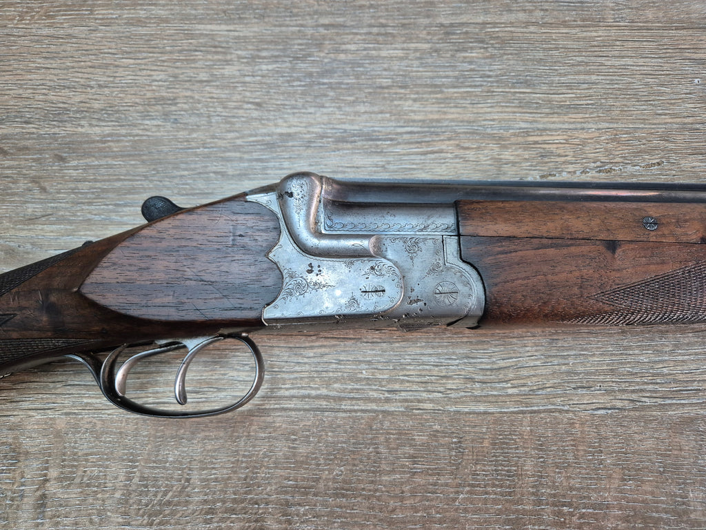 Bock Merkel Suhl, cal 16, tevi 72.5cm, pat stil englezesc