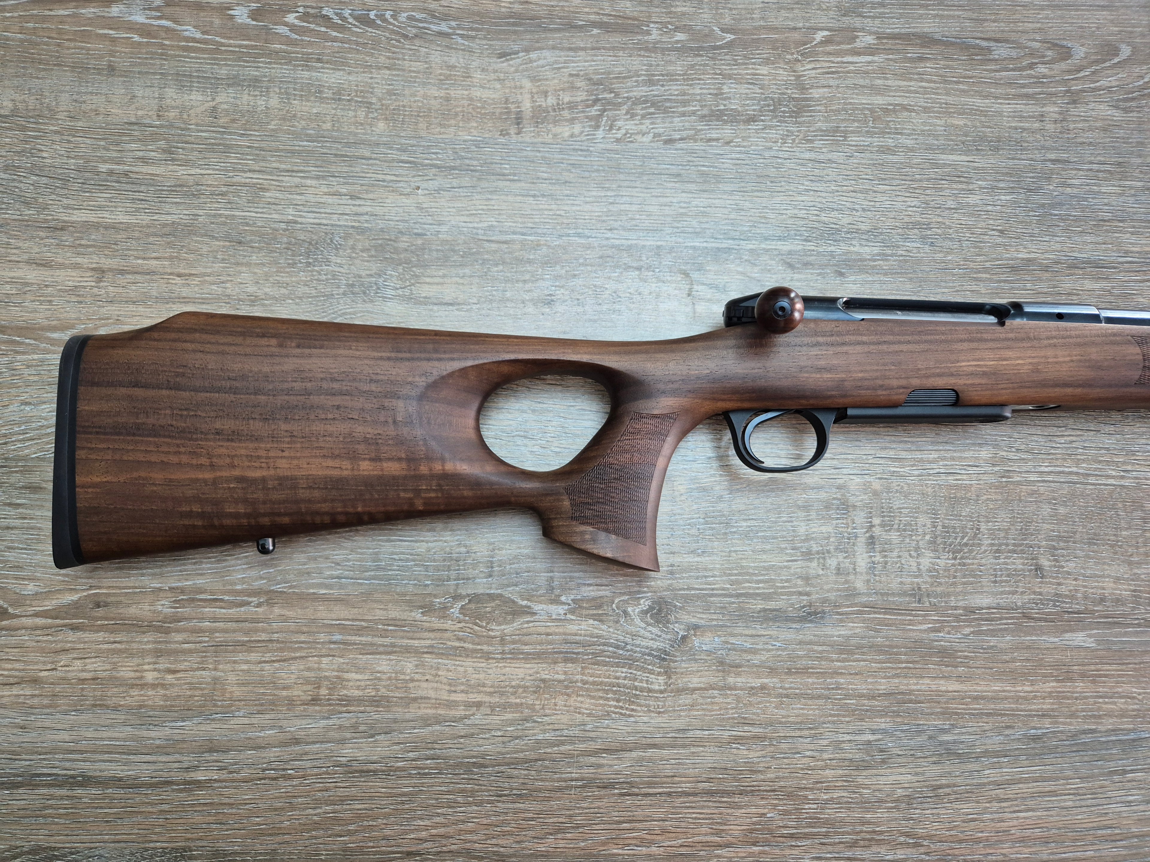 Carabina Heym SR30 Ranger-T cal 30-06, 55cm, inchidere liniara, pat lemn