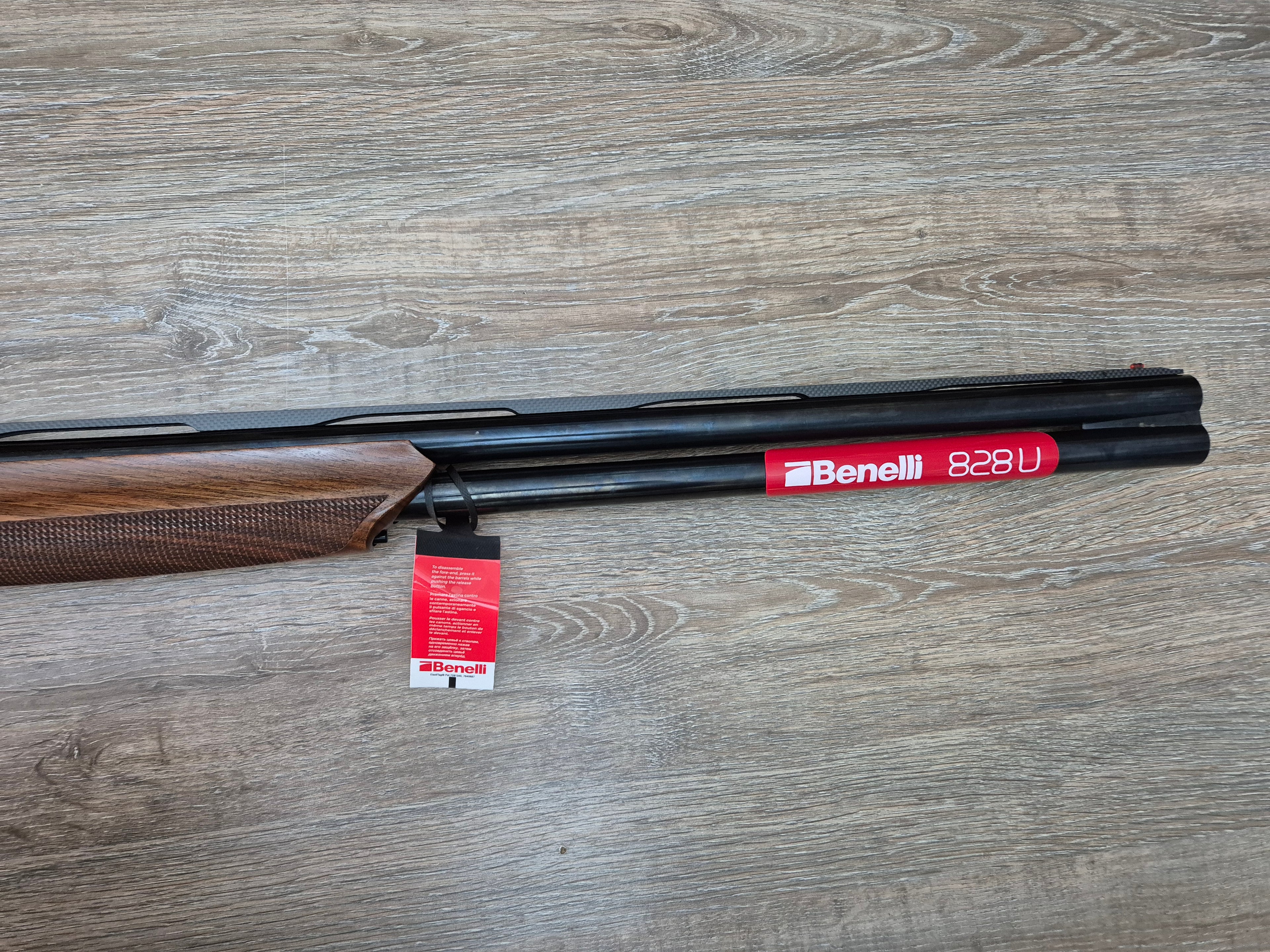 Bock Benelli 828U Silver, cal 12/76, 71cm