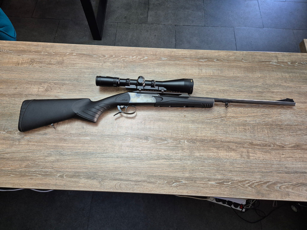 Carabina basculanta Baikal MP-18MH, cal 243 win, luneta Bushnell 2.5-10x