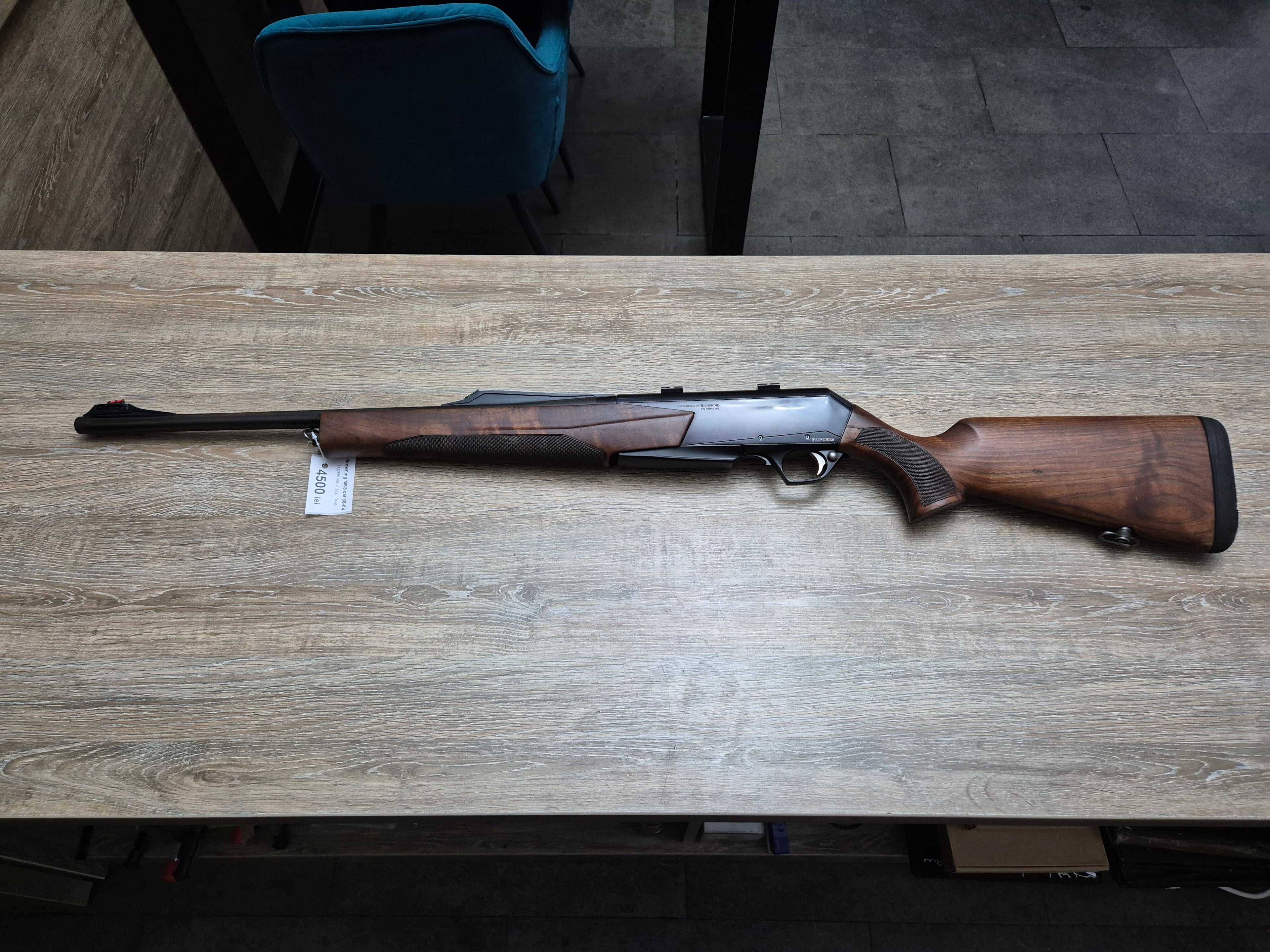 Carabina semiautomata Browning BAR MK3, cal 30-06, teava fluted 53cm