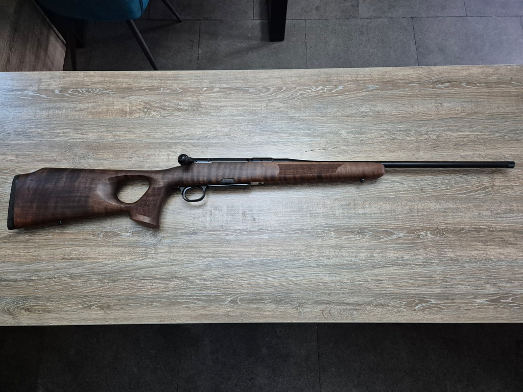 Carabina Heym SR30, cal 7x64, 55cm, inchidere liniara, pat lemn ergonomic