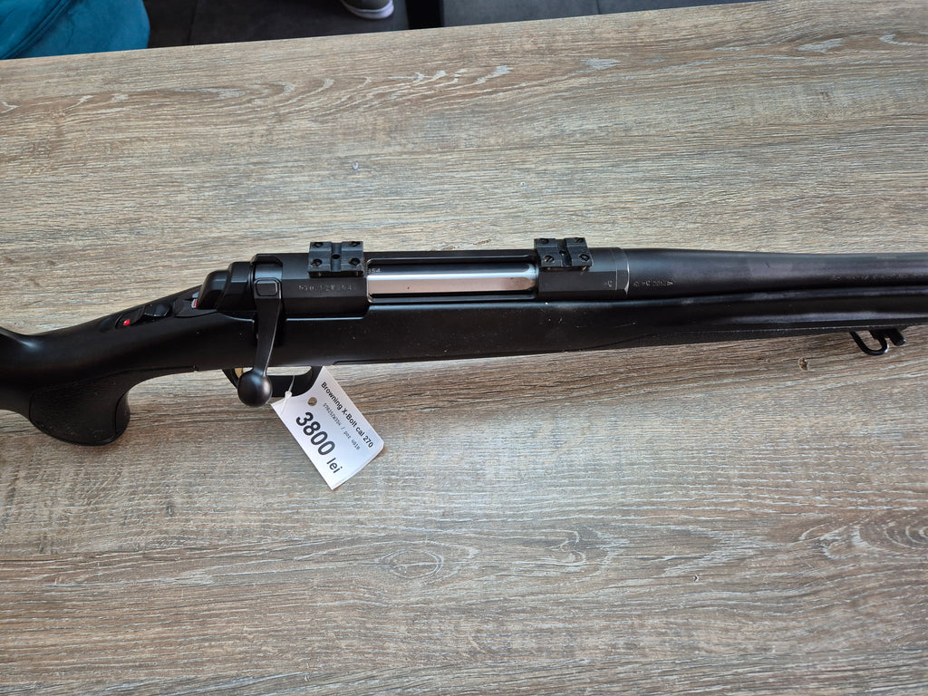 Carabina Browning X-Bolt, cal 270 win, teava 56cm, weaver