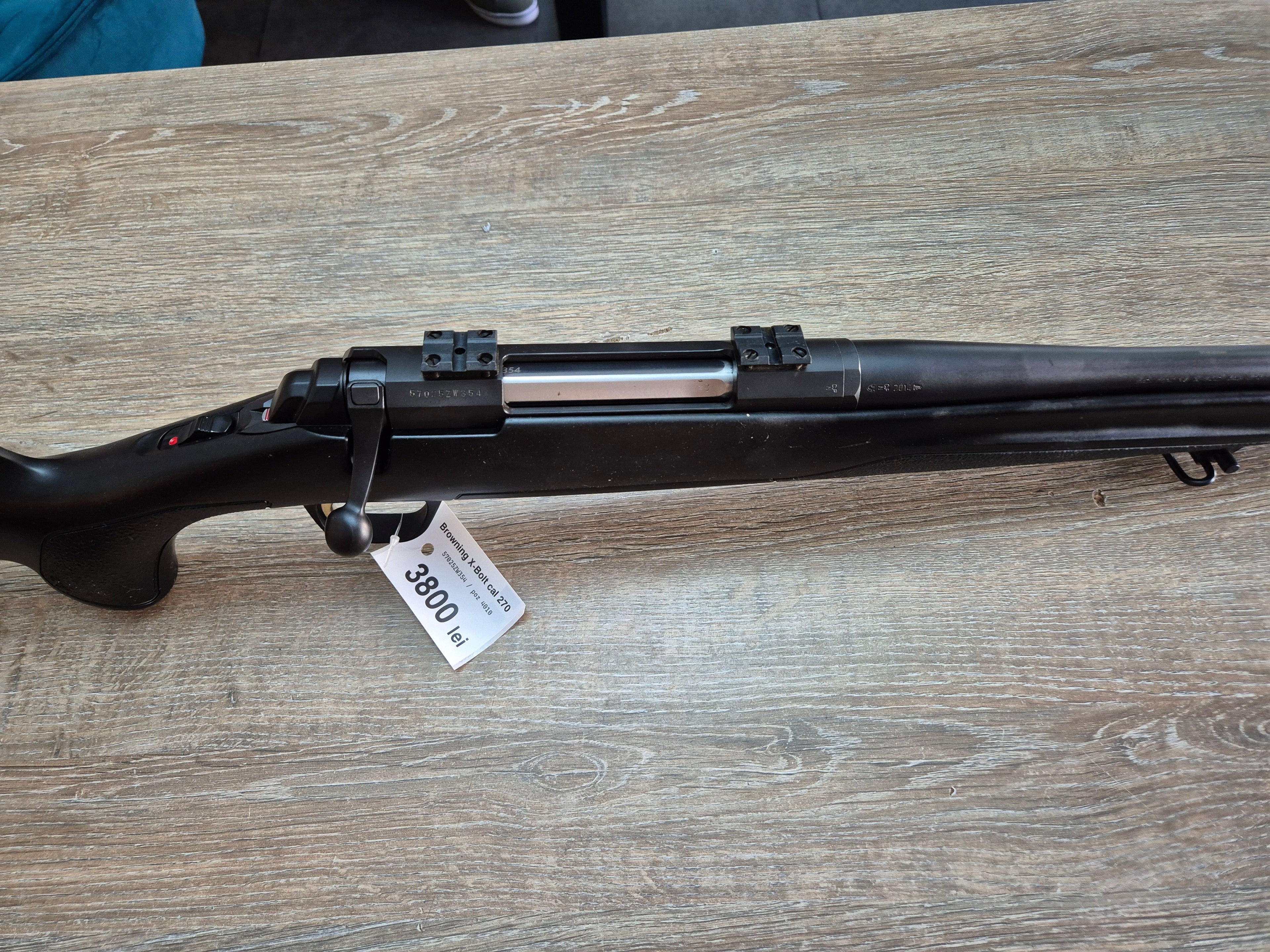 Carabina Browning X-Bolt, cal 270 win, teava 56cm, weaver