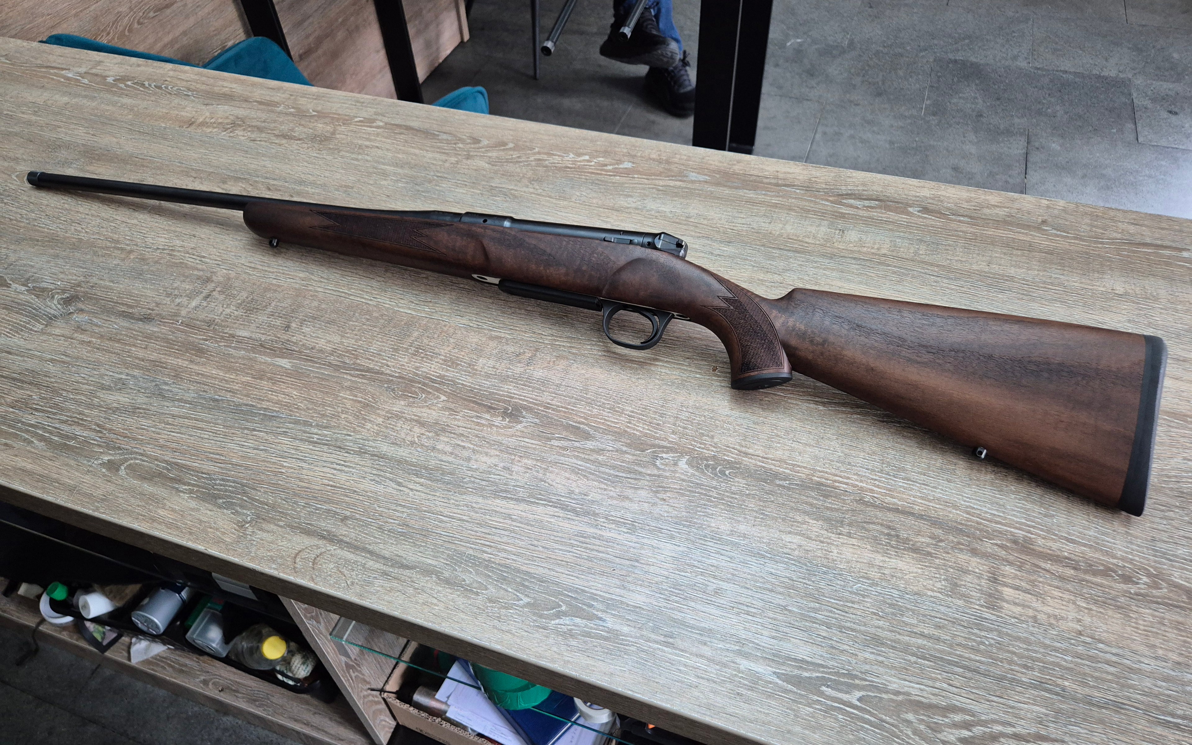 Carabina Heym SR30, cal 30-06, 55cm, pat lemn clasic