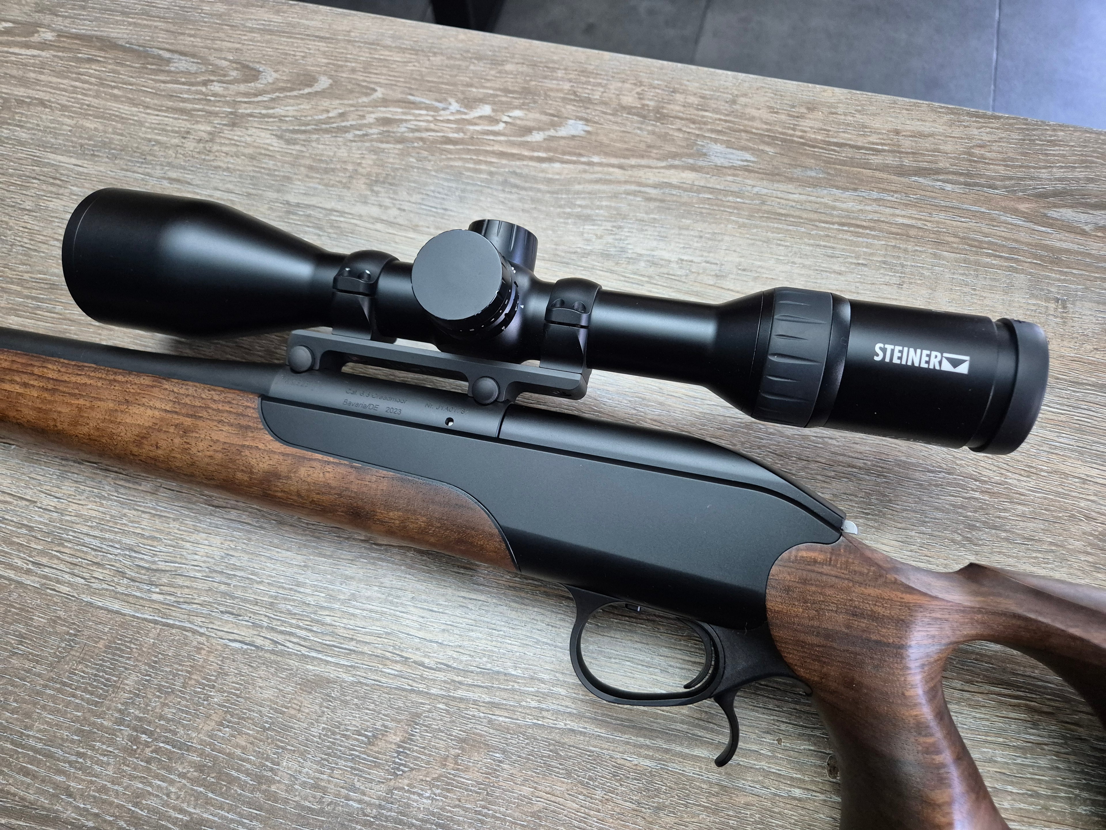 Carabina Jakele J1 Alpin, cal 6,5 Creedmoor, luneta Steiner 2-16x50