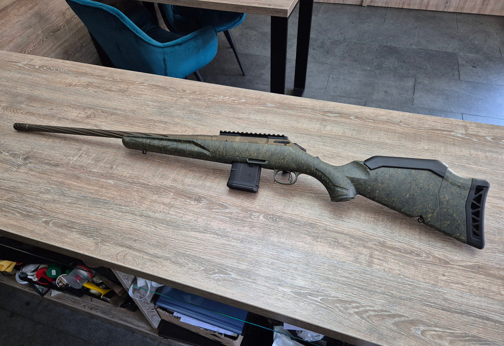 Carabina Ruger American Gen II Predator, cal 223 rem, teava fluted cerakote, picatinny