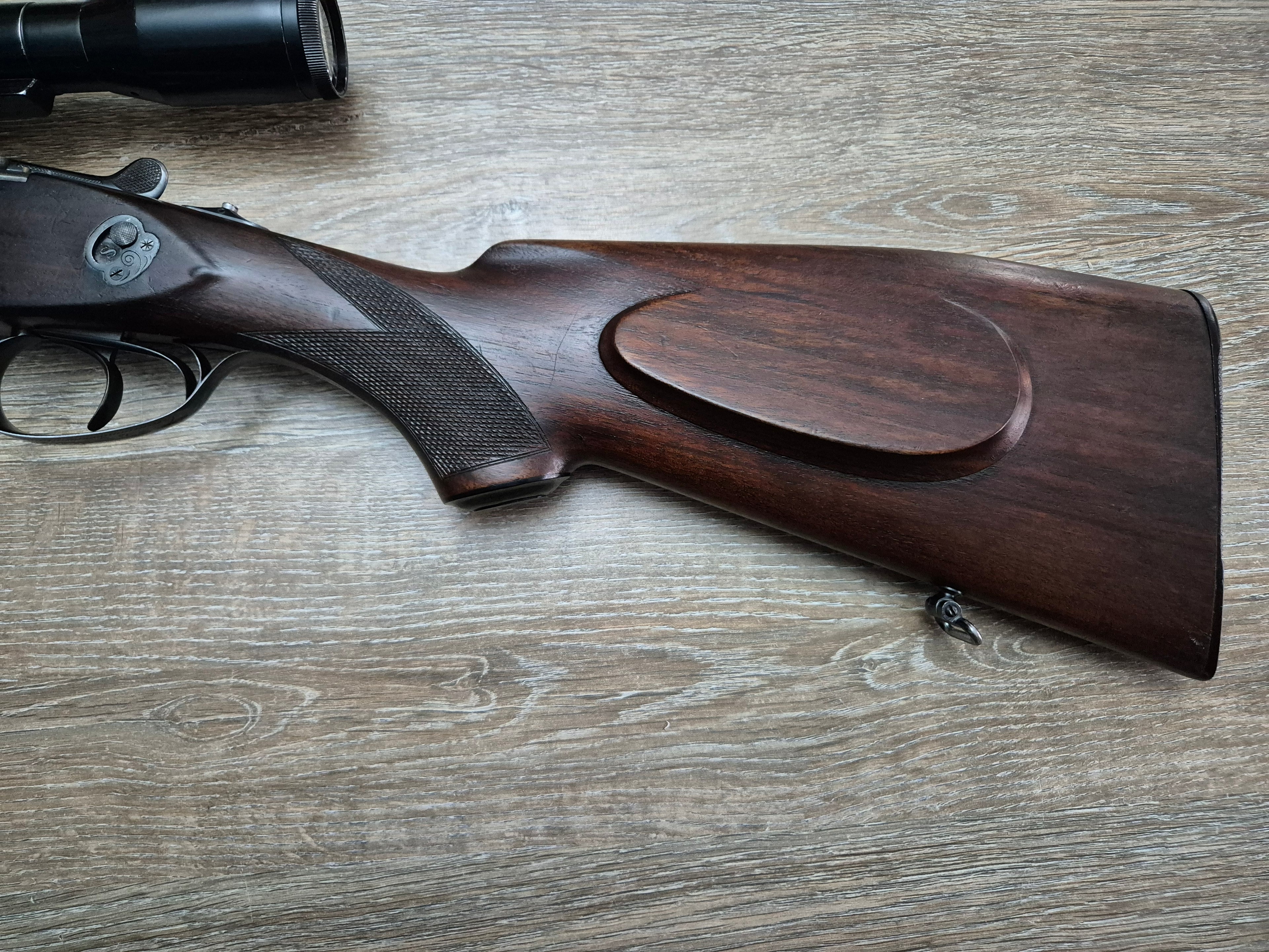 Drilling Fortuna Suhl, cal 7x57R/16, tevi 60cm, luneta germana 4x36