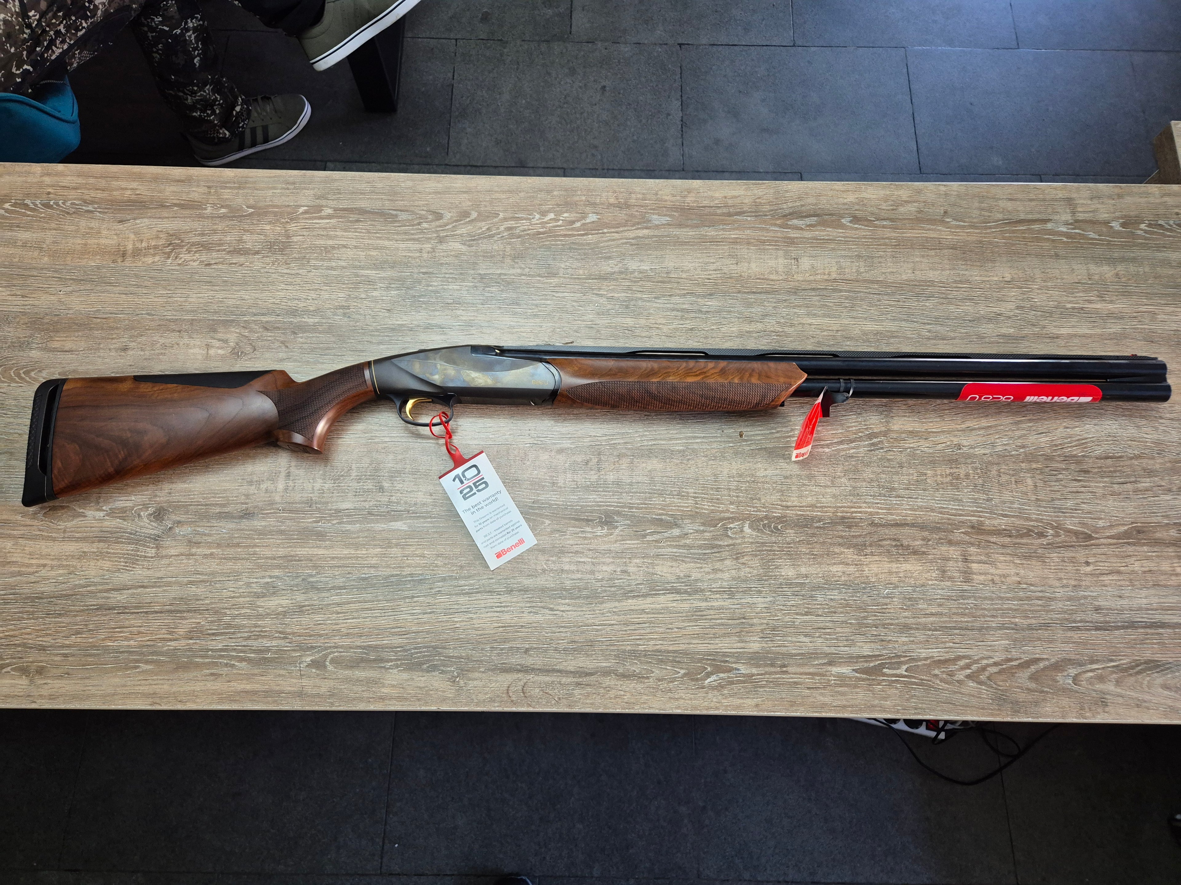 Bock Benelli 828U Black, cal 12/76, 71cm