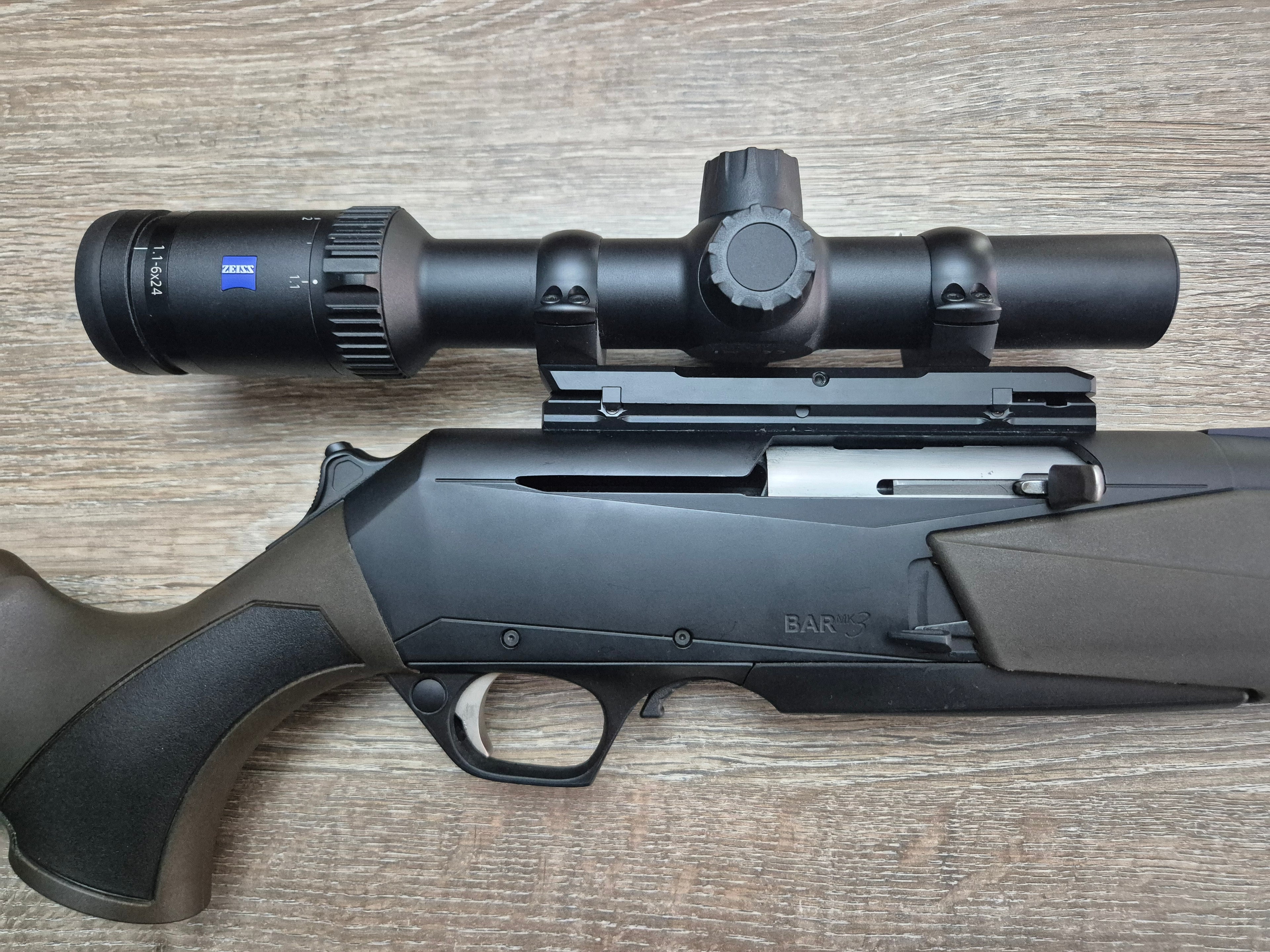 Carabina semiauto Browning BAR MK3, cal 30-06, teava fluted 56, obrazar reglabil