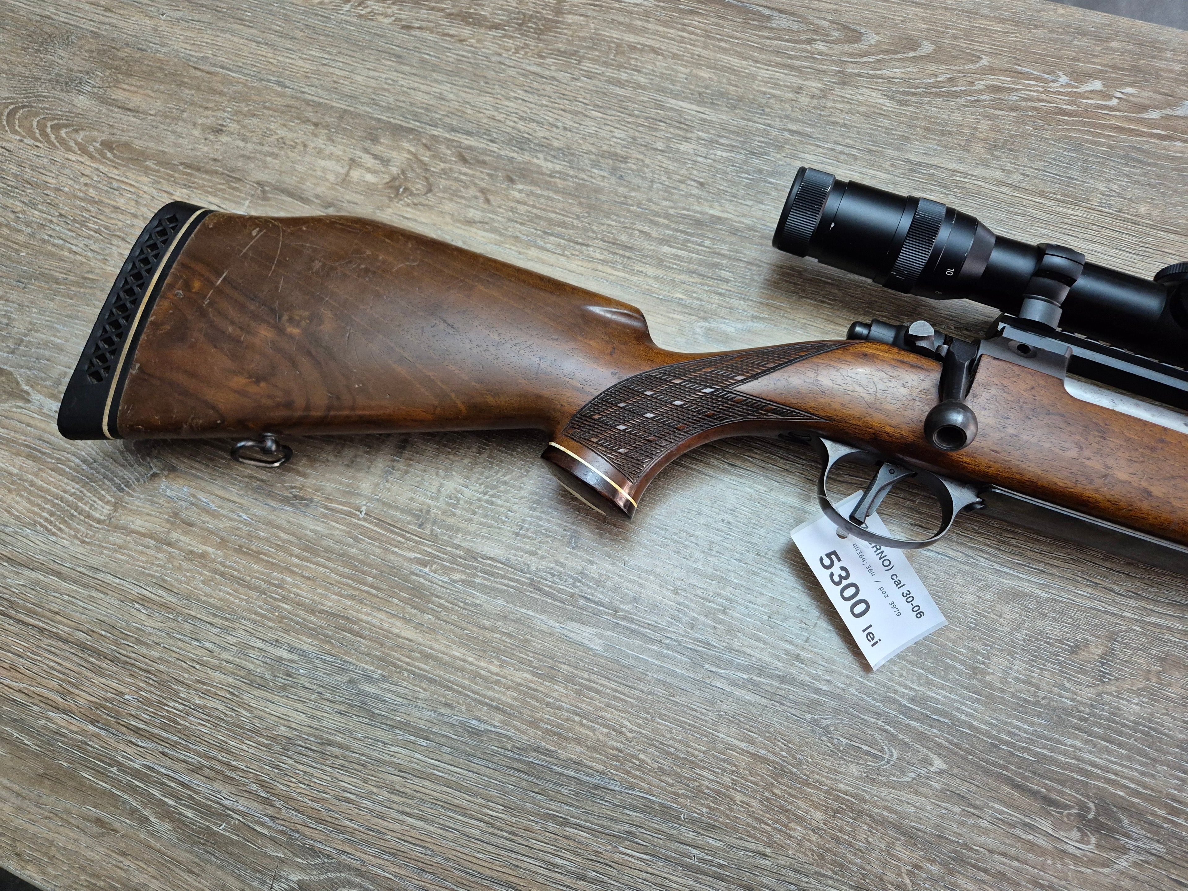 Carabina BRNO (CZ), cal 30-06, 60cm, sina weaver