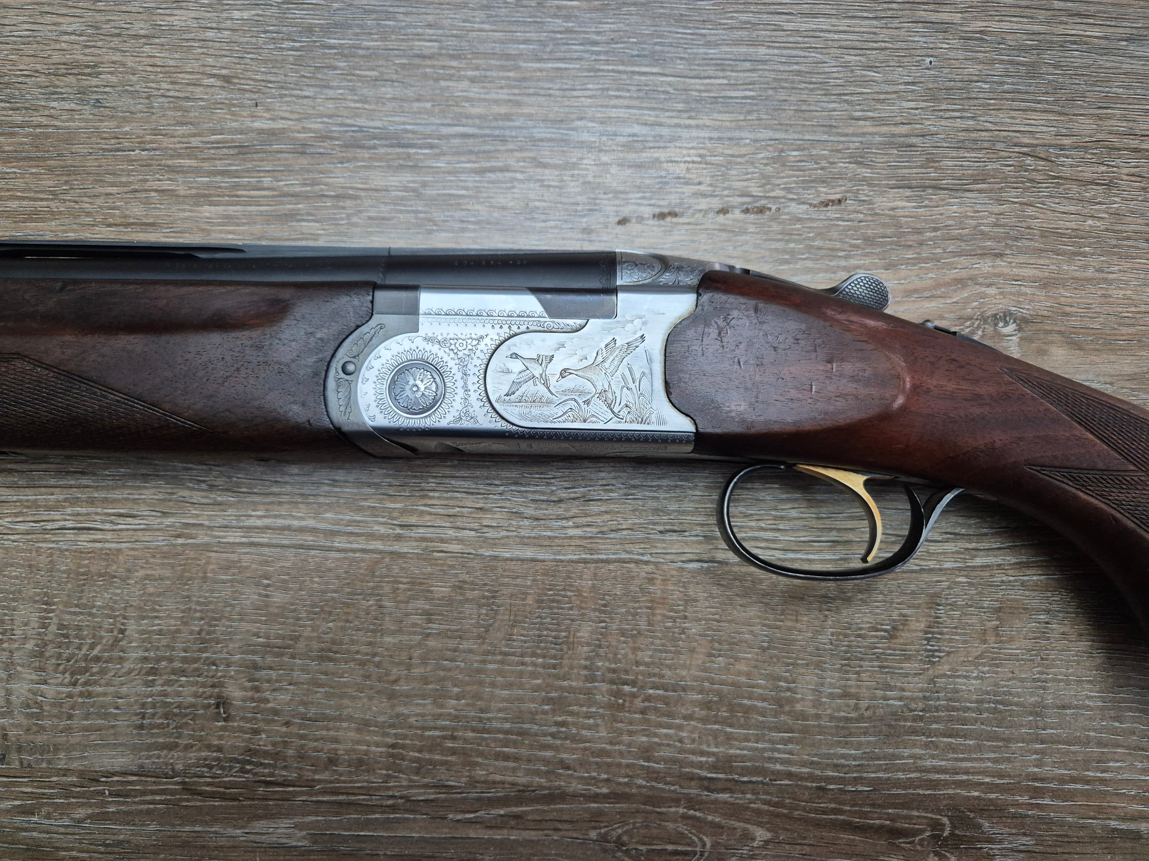 Bock Beretta 687, cal 12, tevi 71cm, socuri