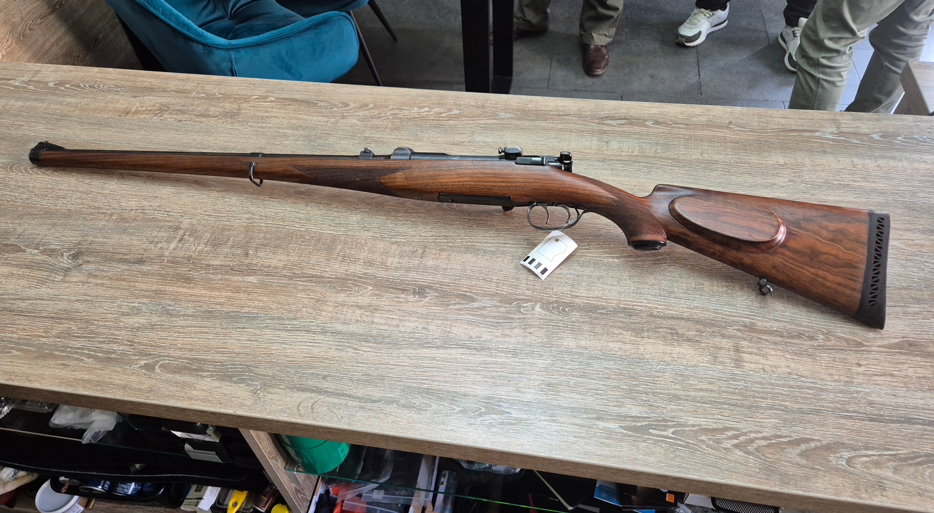 Carabina Steyr Mannlicher, cal 7x64, 60cm, pat lemn Stutzen