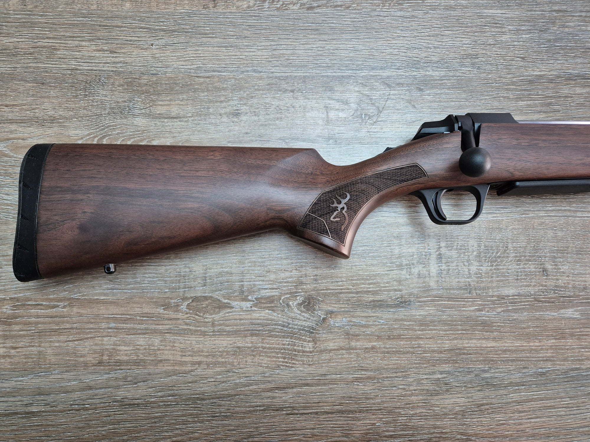 Carabina Browning A-Bolt 3+ Hunter, cal 30-06, 51cm, pat lemn, cătări