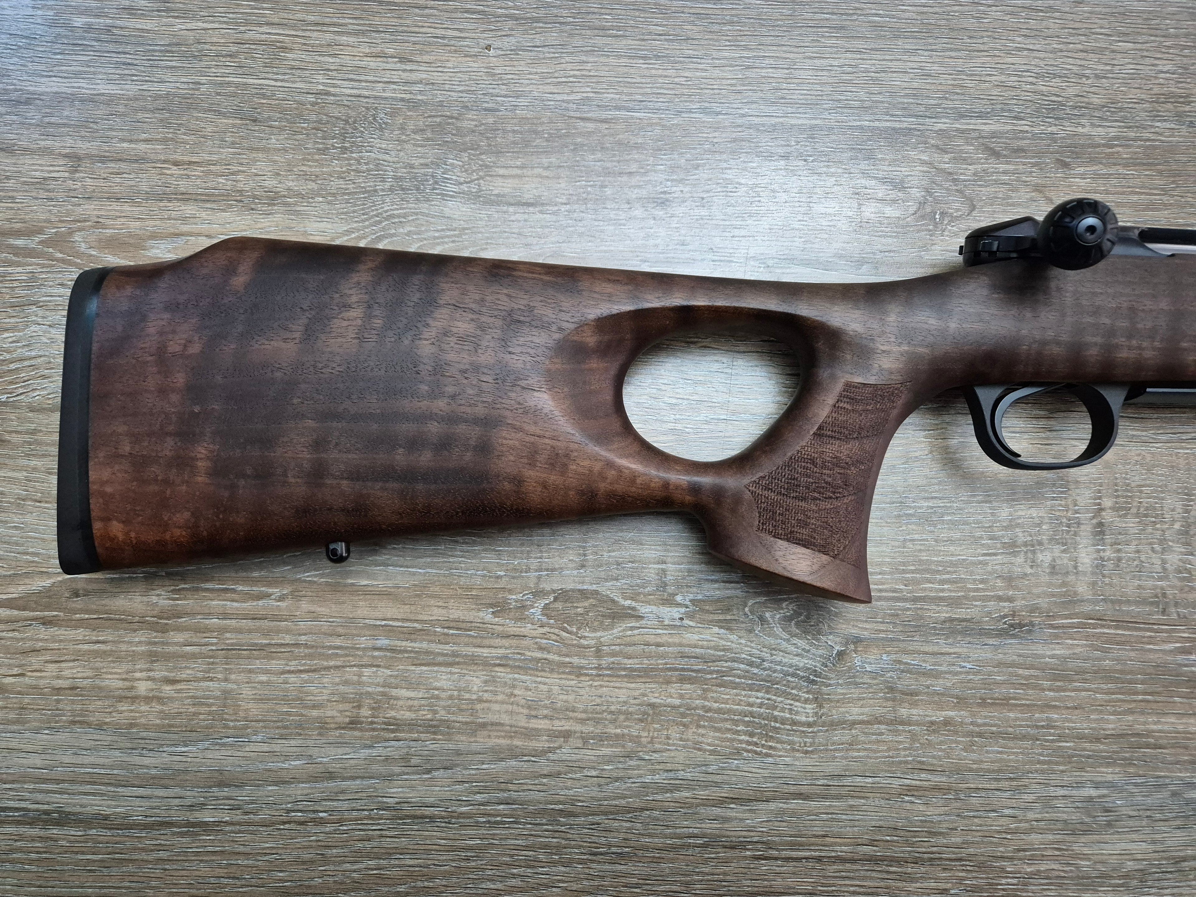 Carabina Heym SR30, cal 7x64, 55cm, inchidere liniara, pat lemn ergonomic